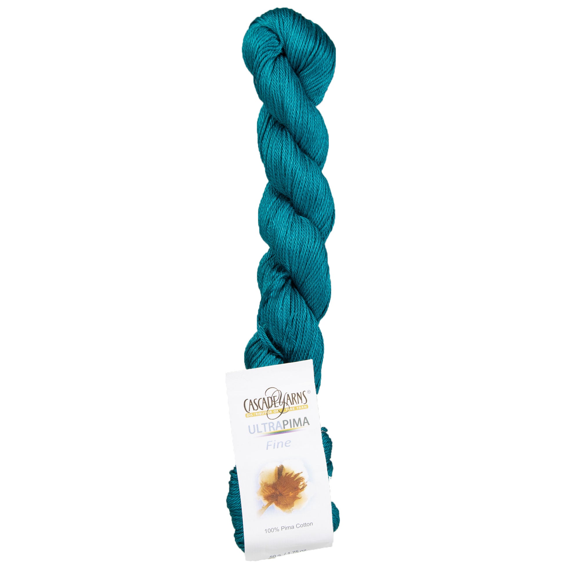 Cascade Yarns Ultra Pima Fine Yarn - Soft & Shiny 3734 Teal