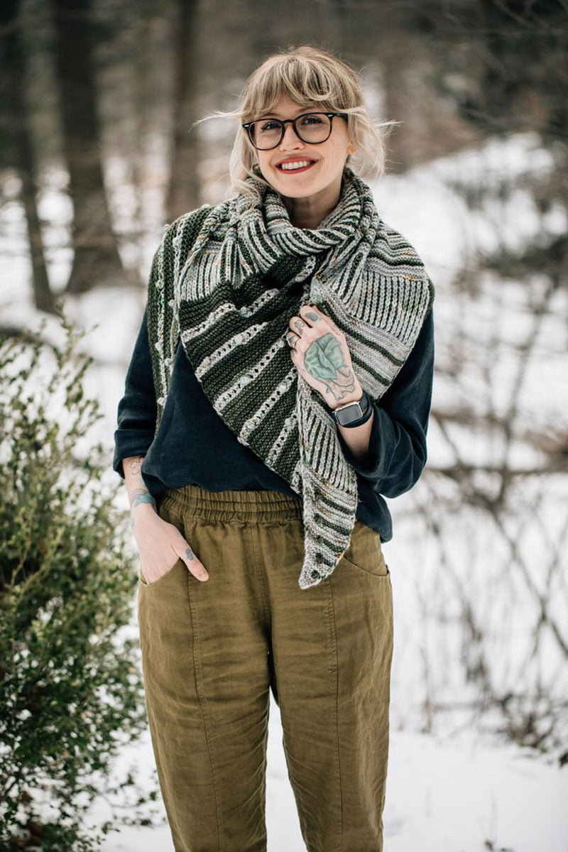 Andrea Mowry Drea Renee Knits - Untangled Stylish Knitting Pattern for Quick Shawl Creation
