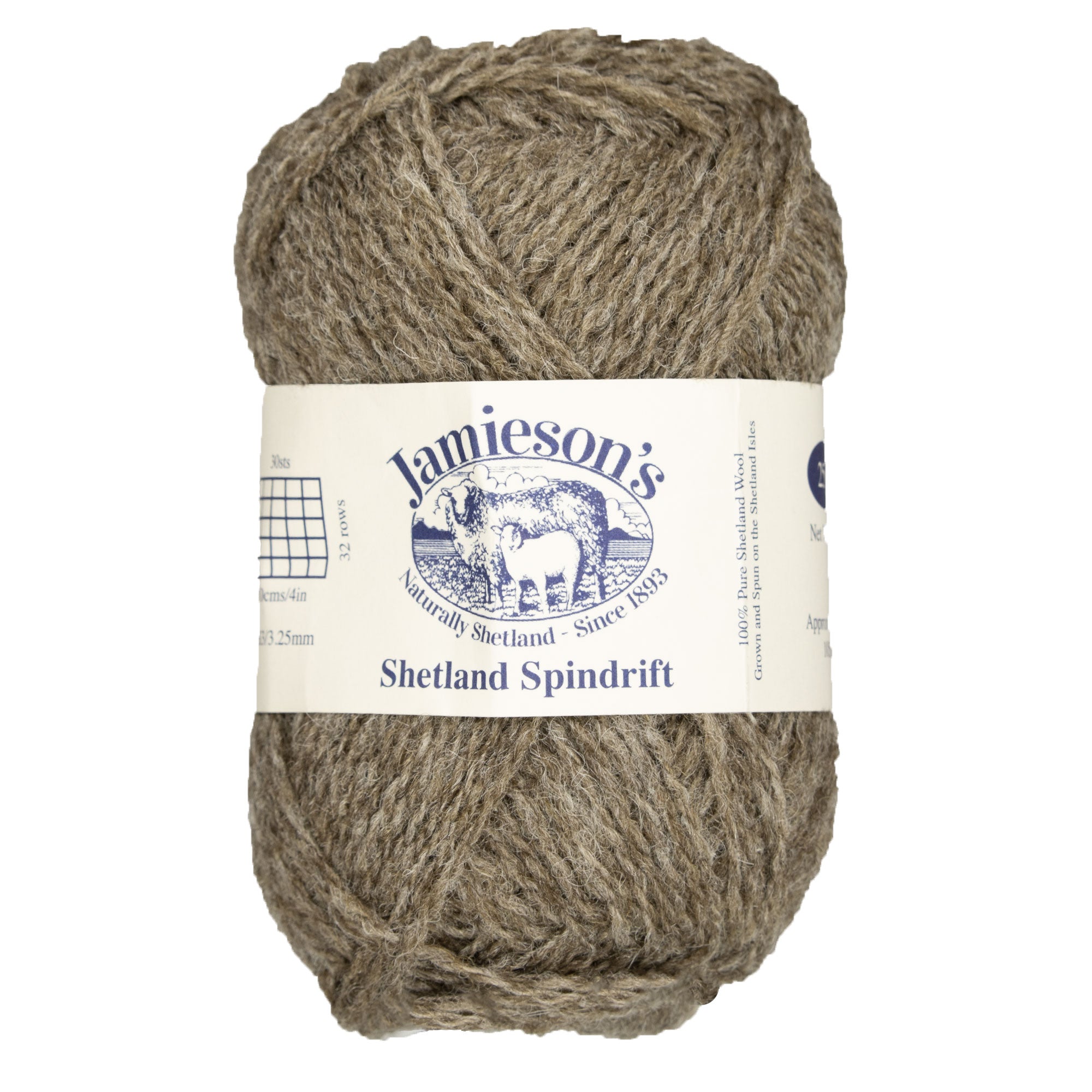 Jamieson's of Shetland Spindrift 2-Ply Yarn - 107 Mogit with 225 Color Options