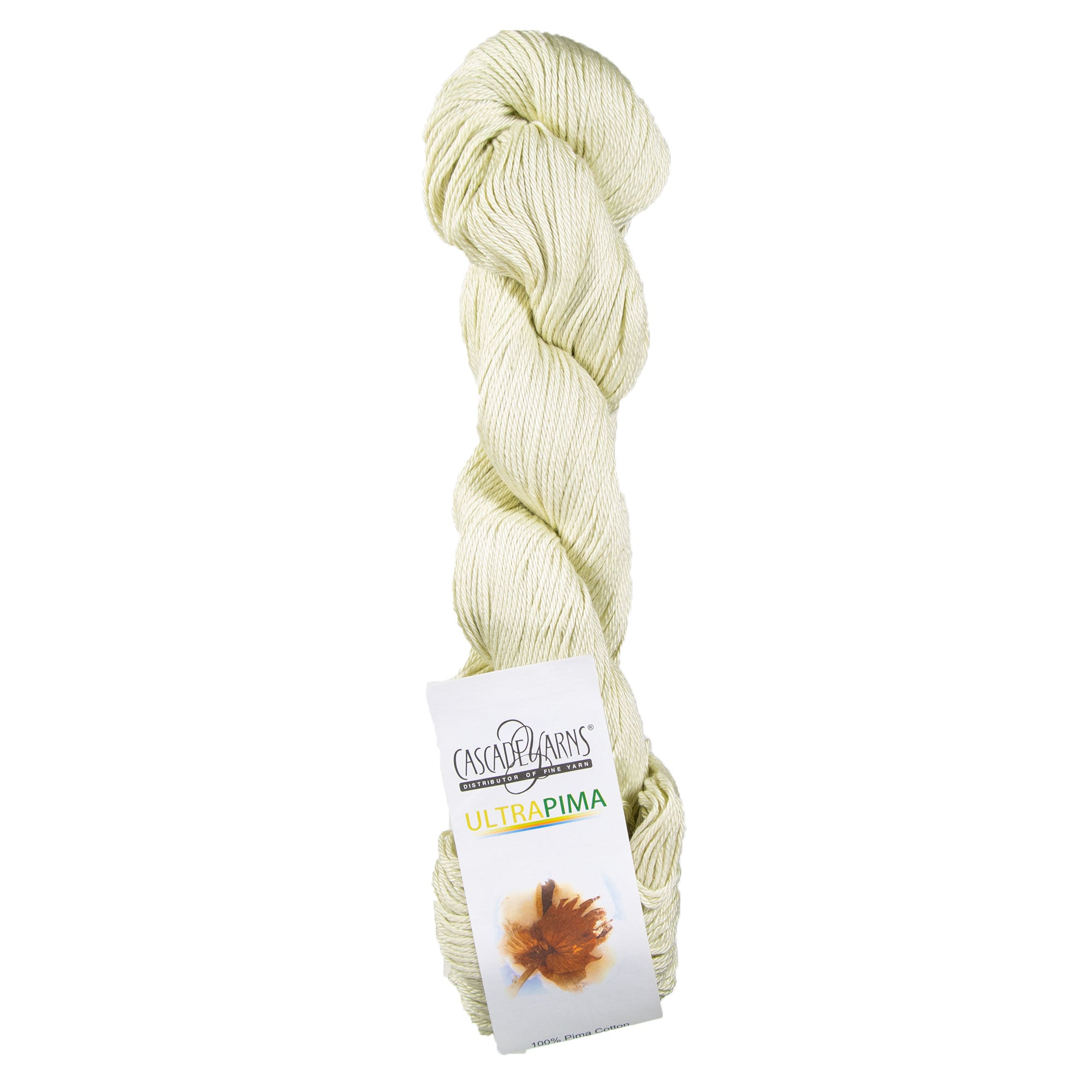 Cascade Yarns Premium Ultra Pima Yarn - 3835 White Asparagus for Spring & Summer Projects