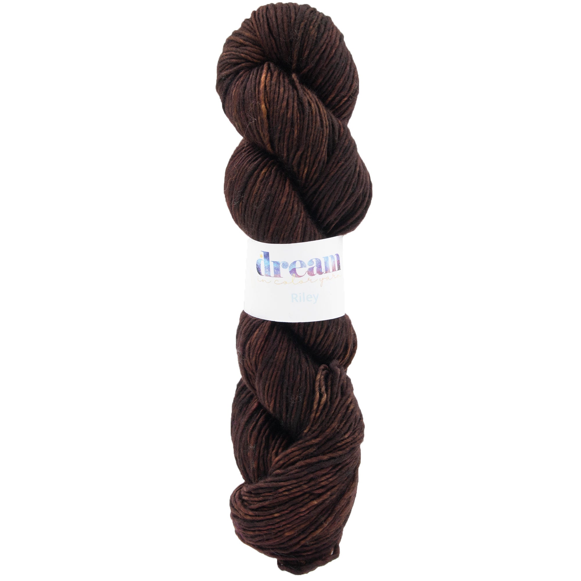 Dream in Color Riley Yarn - Exquisite Brownie Shade