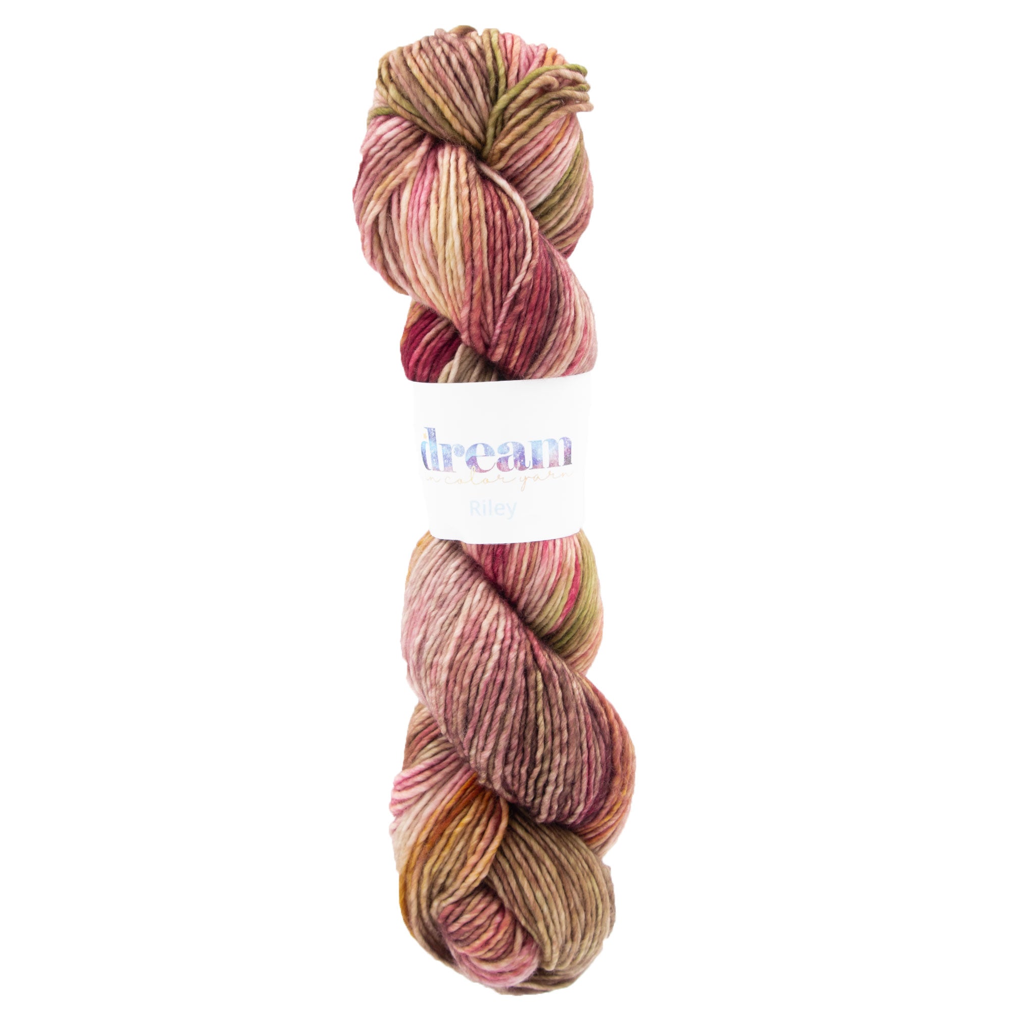 Dream in Color Riley Yarn - Exquisite Rose and Jack Shades