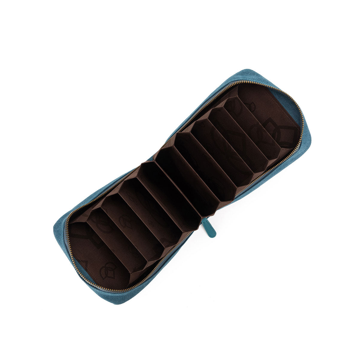 della Q Maker's Premium Teal Circular Needlecase for All Needle Sizes