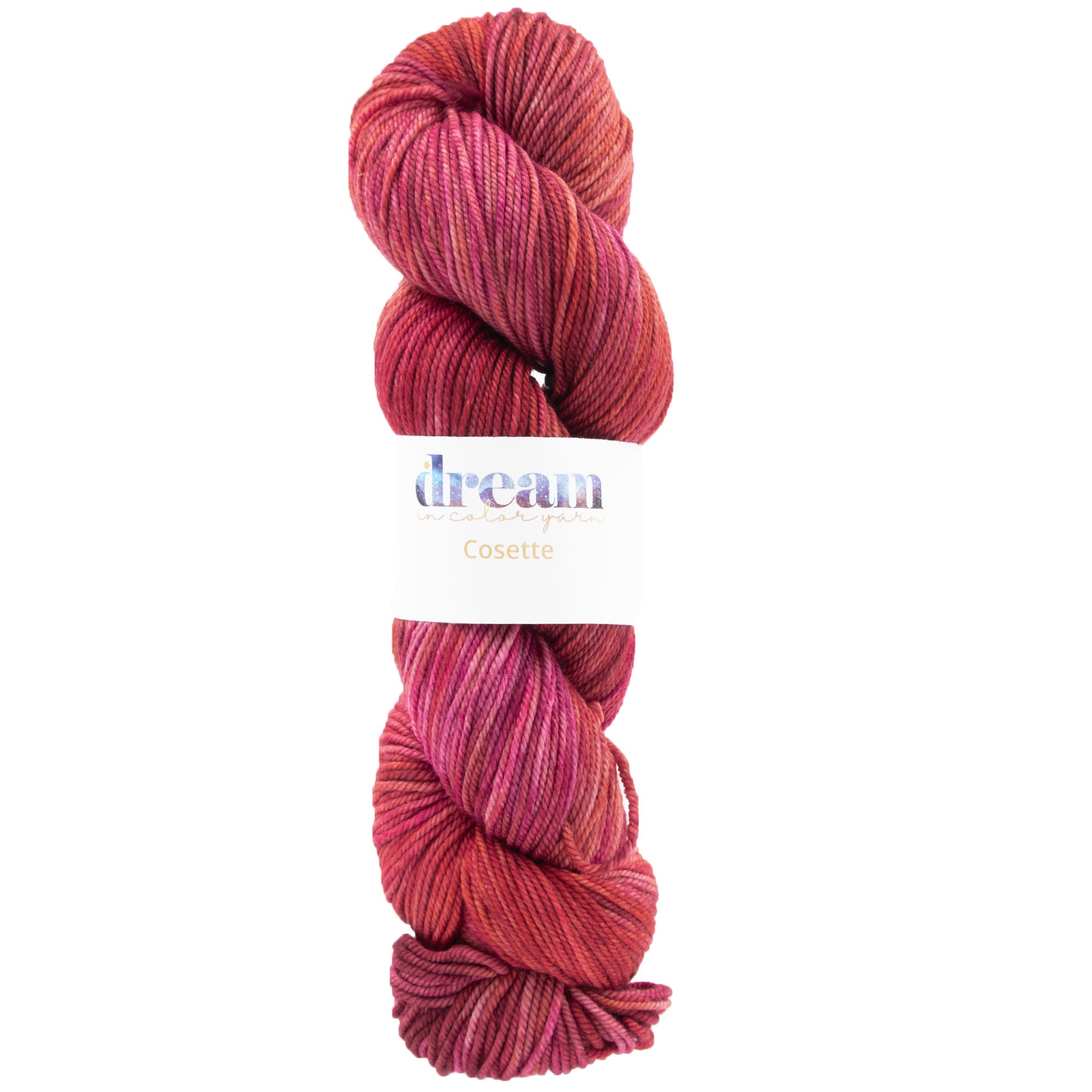 Dream in Color Cosette DK-weight Rosy Yarn - Ideal for Heirloom Creations