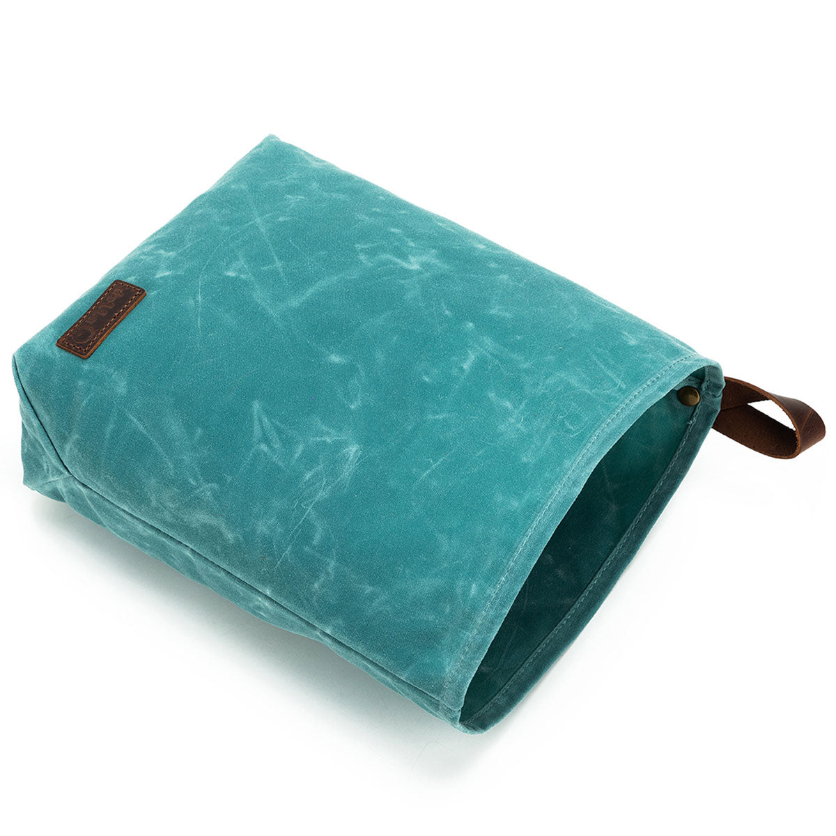 della Q Maker's Premium Canvas Knit Sacks (Set of 2) - Stunning Teal