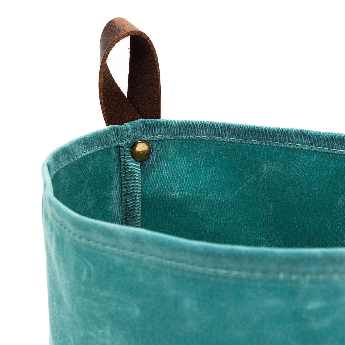 della Q Maker's Premium Canvas Knit Sacks (Set of 2) - Stunning Teal