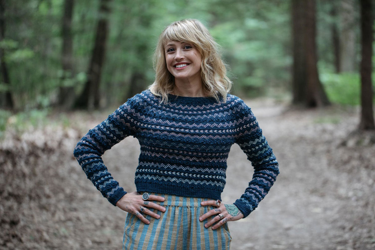 Andrea Mowry Drea Renee Knits Patterns - Stunning Stonecrop Sweater Pattern