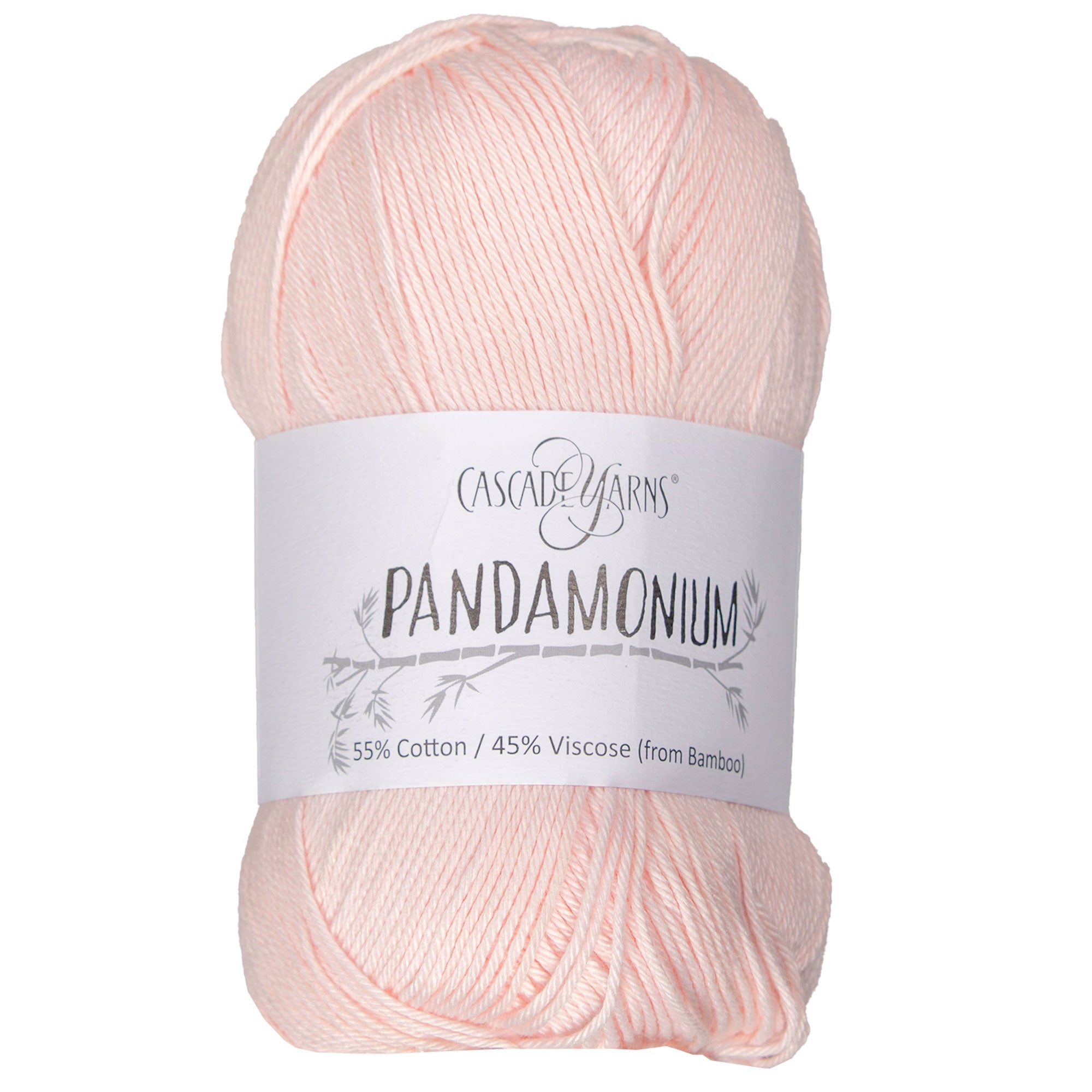 Cascade Yarns Pandamonium DK Yarn - 13 Icy Pink: Soft Cotton & Bamboo Blend