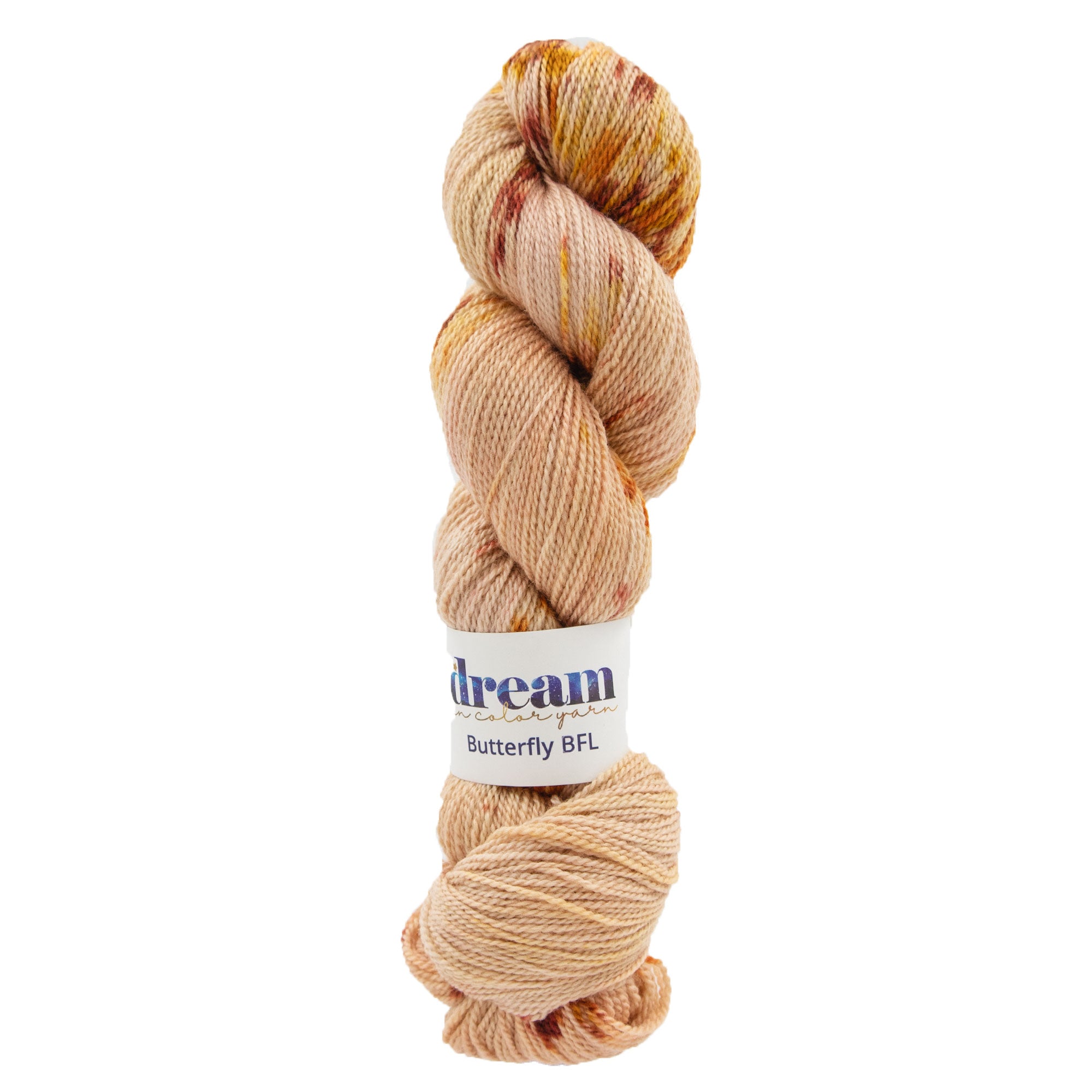 Dream in Color Butterfly Yarn - Peachy Keen: Exquisite Light Fingering Yarn
