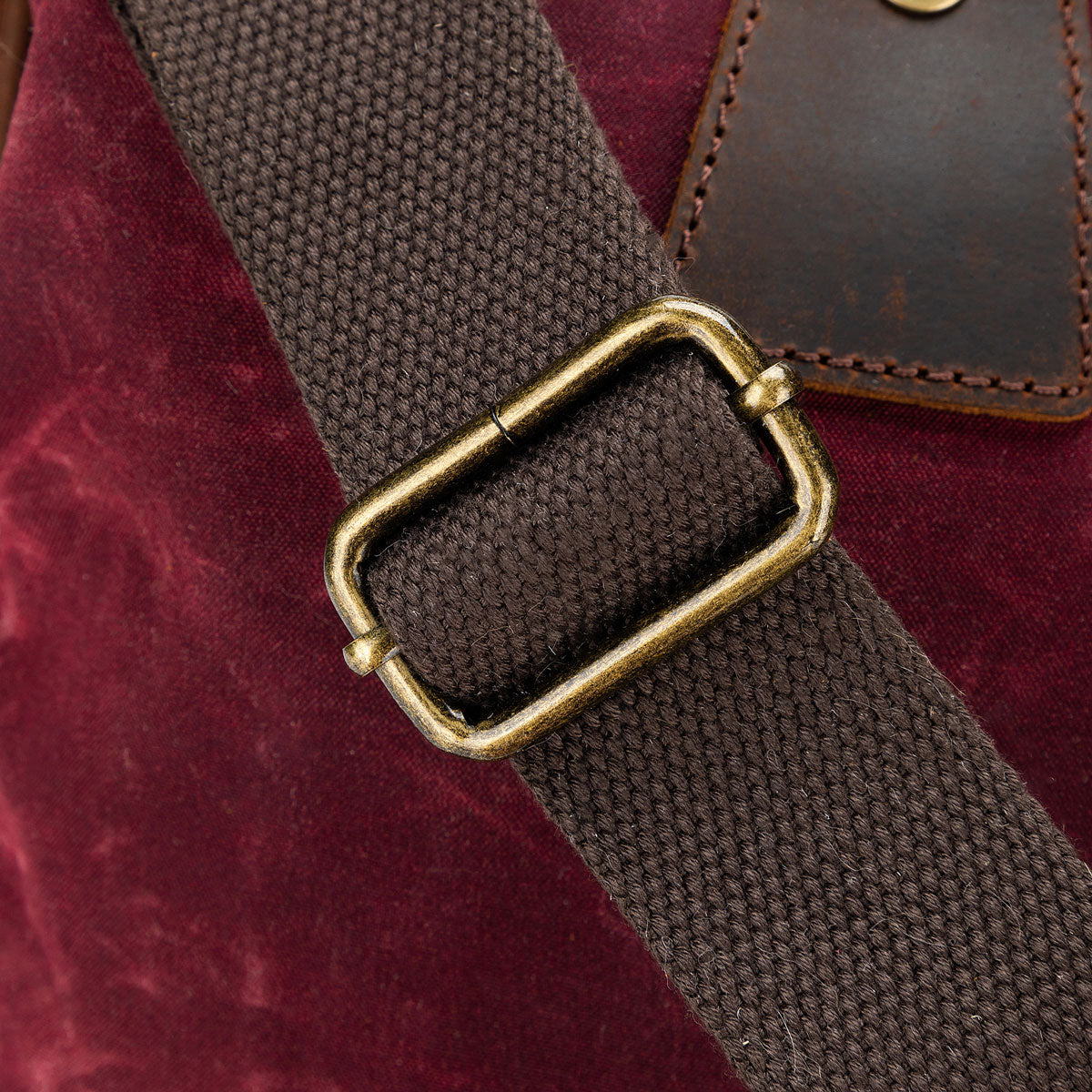 Della Q Maker's Stylish Canvas Satchel in Mustard - Ideal for Crafters