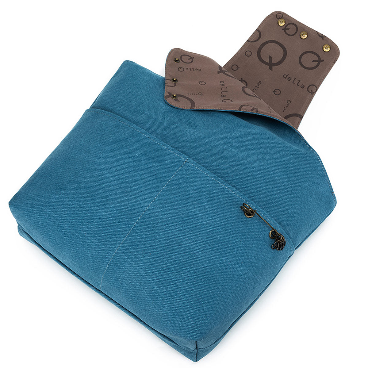 della Q Nora Stylish Bucket Bag - Trendy Teal