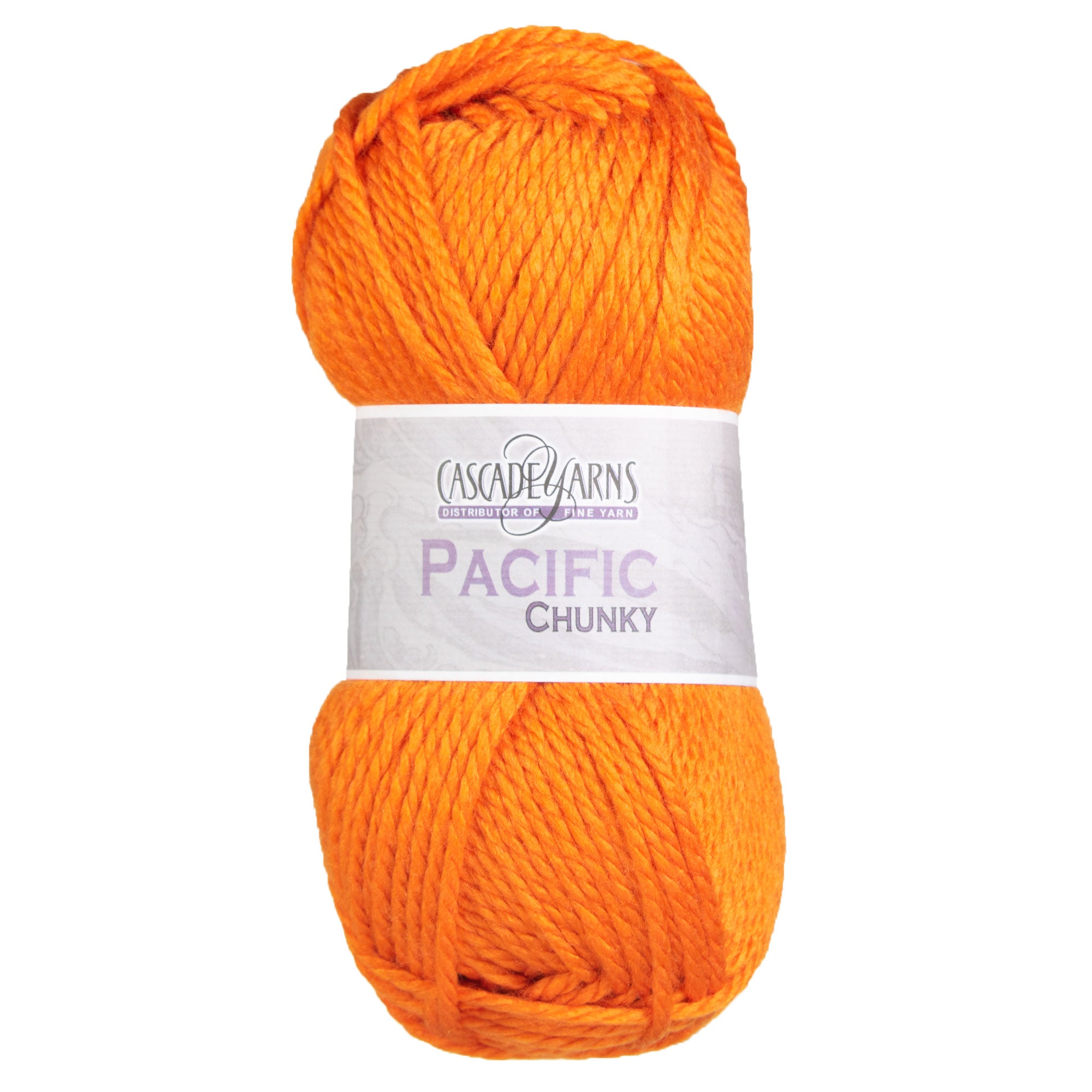 Cascade Yarns Premium Pacific Chunky Yarn - 167 Marmalade: Durable Machine-Washable Blend