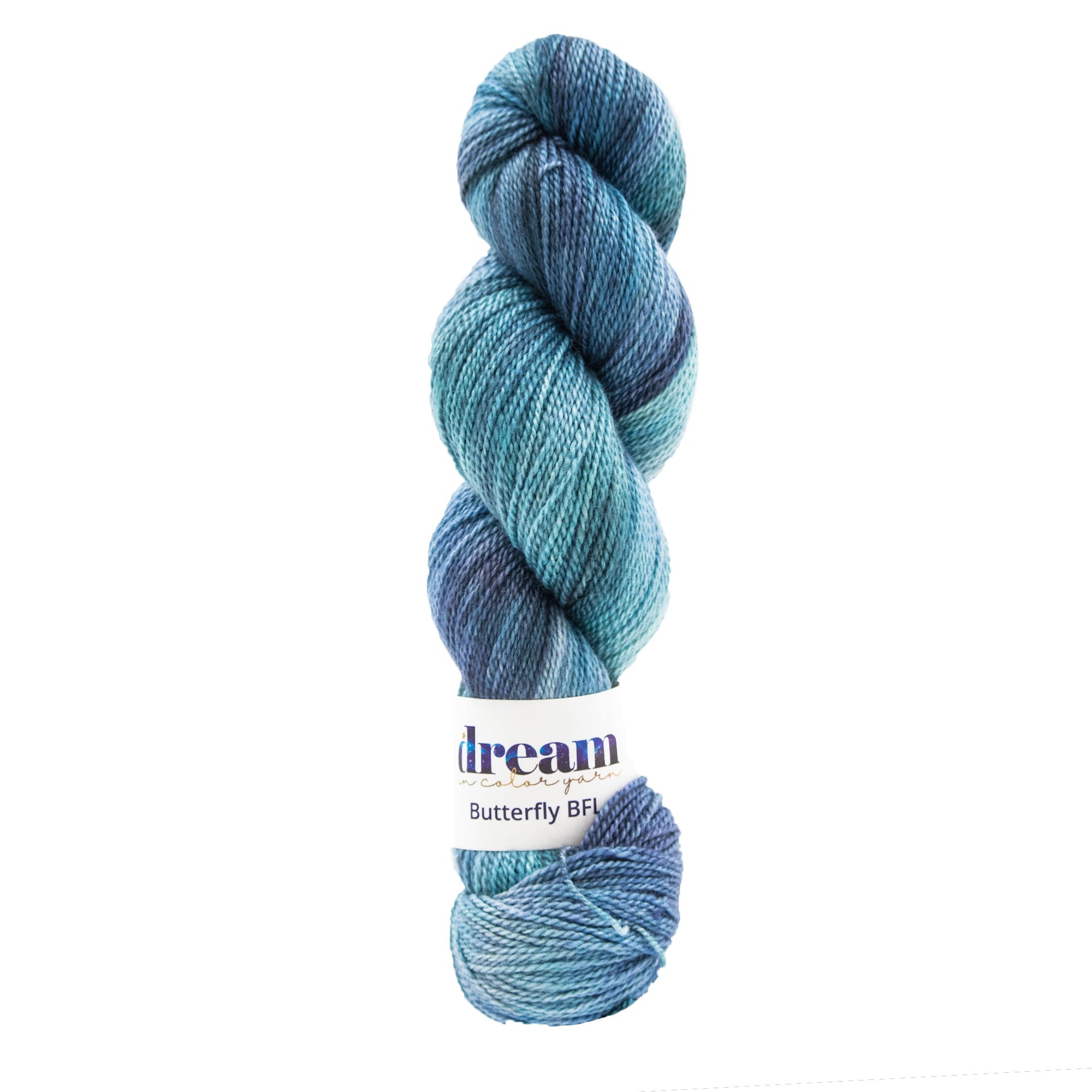 Dream in Color Butterfly Yarn - The Edge: Exquisite Light Fingering Weight Yarn