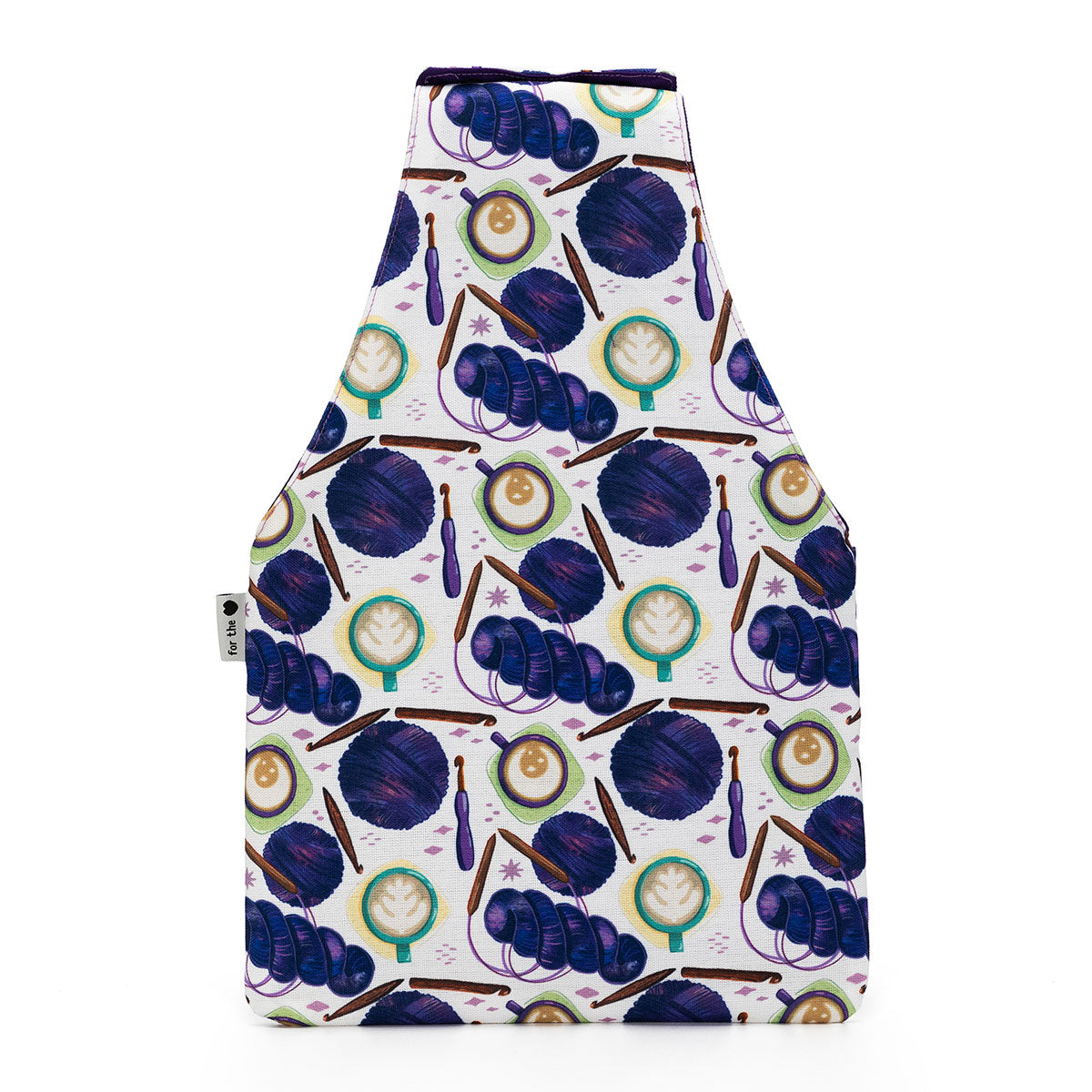 della Q Nora Wrist Bag 1300 - 1: Stylish Fabric Print & Yarn Bombing Collection
