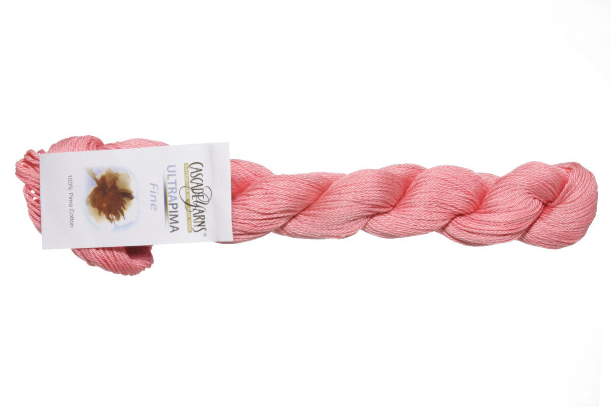 Cascade Yarns Ultra Pima Fine Sport-Weight Yarn - 3811 Flamingo Pink