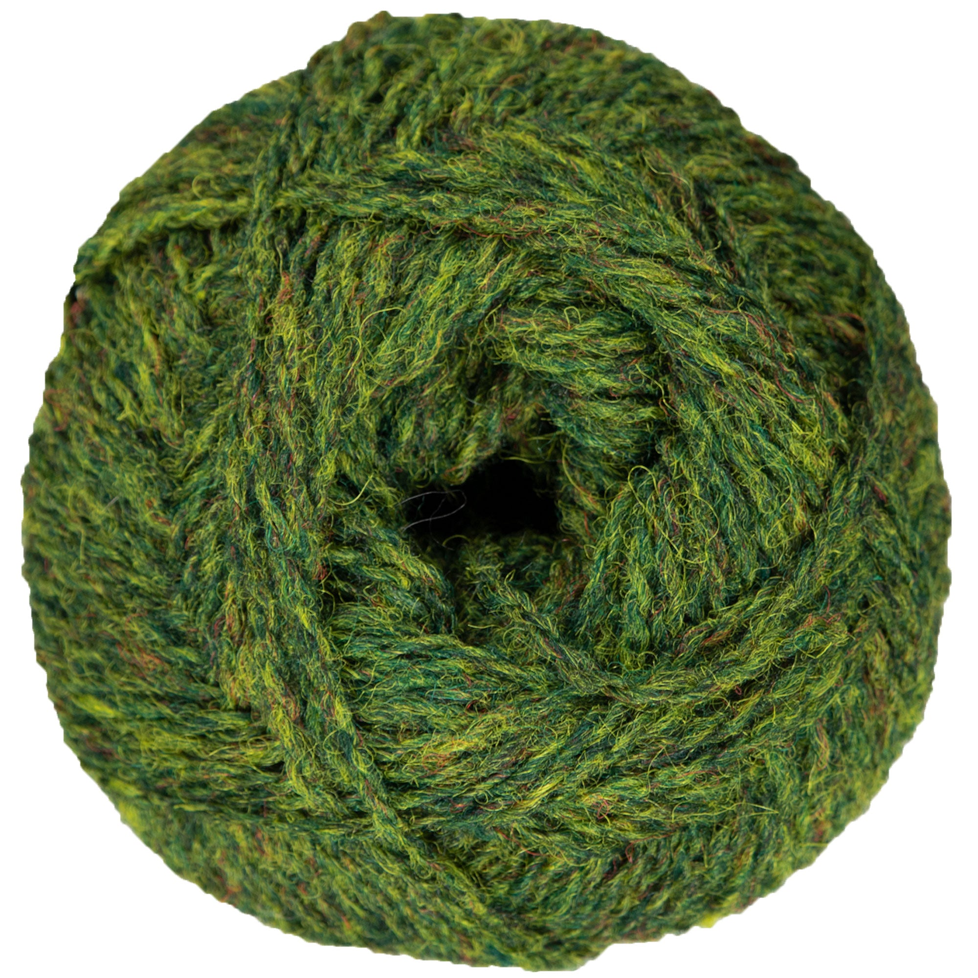 Jamieson's of Shetland Premium Spindrift Yarn - 147 Moss, Ideal for Crochet & Fair Isle Knitting