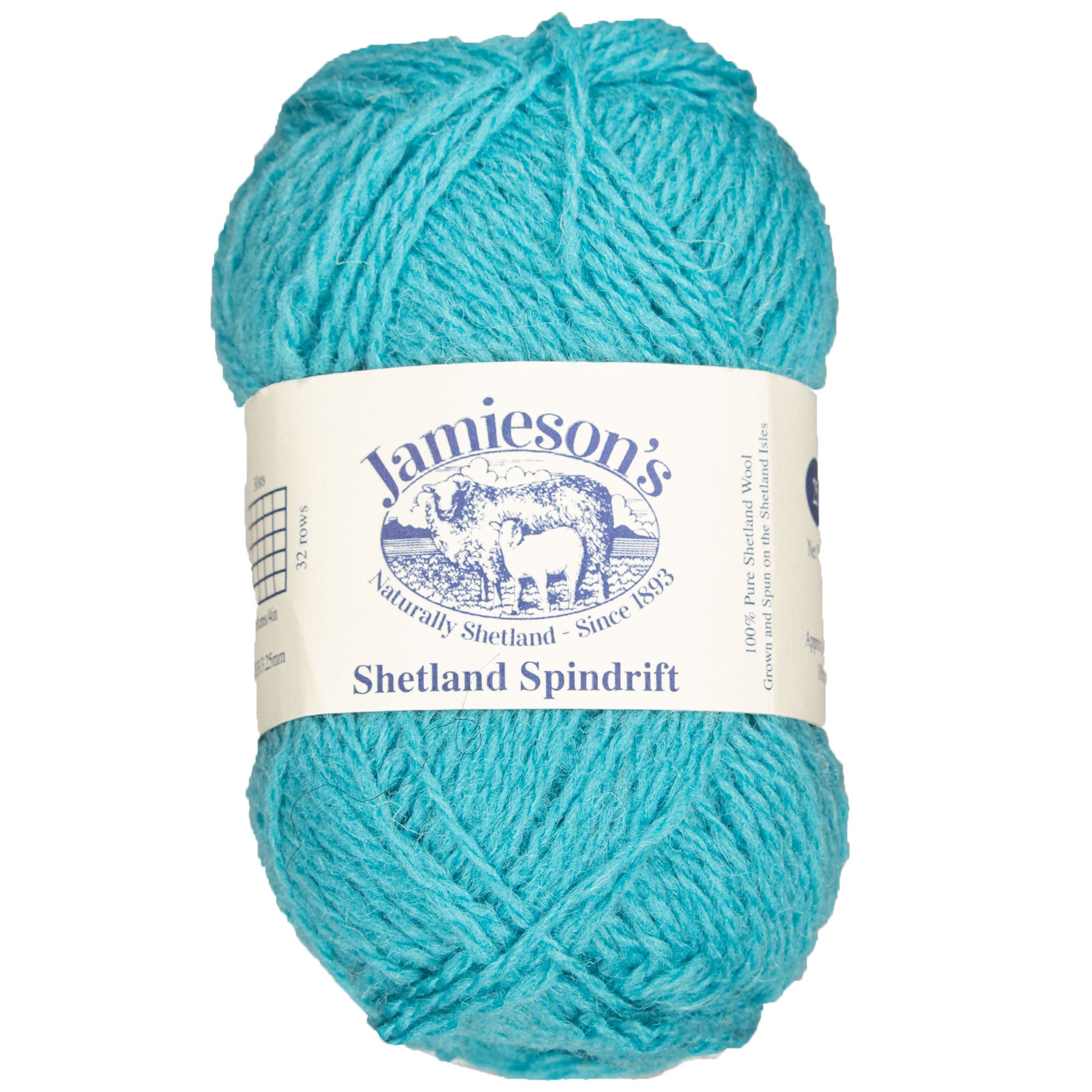 Jamieson's of Shetland Premium Spindrift Yarn - 760 Caspian Color