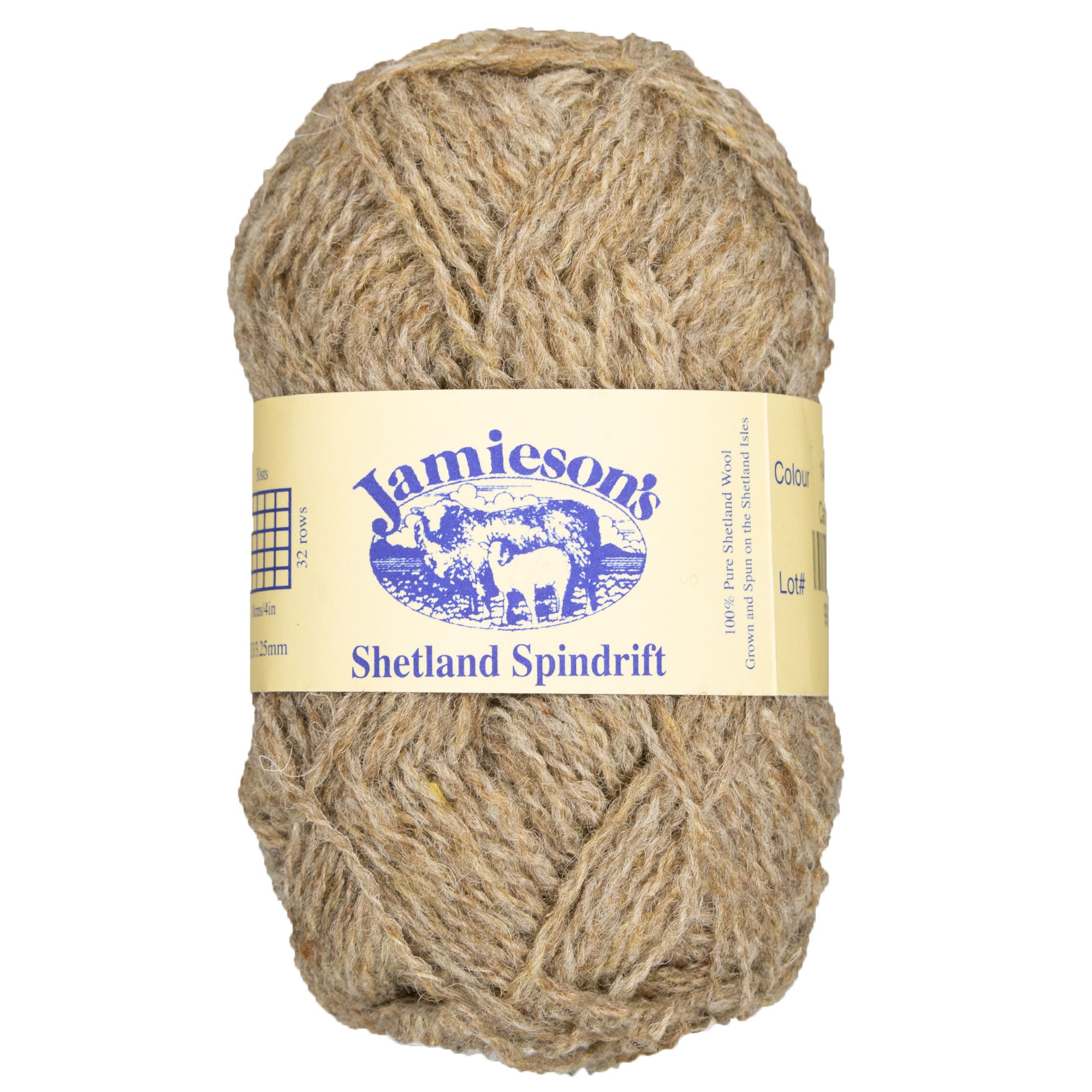 Jamieson's of Shetland High - Quality Spindrift Yarn - 141 Camel
