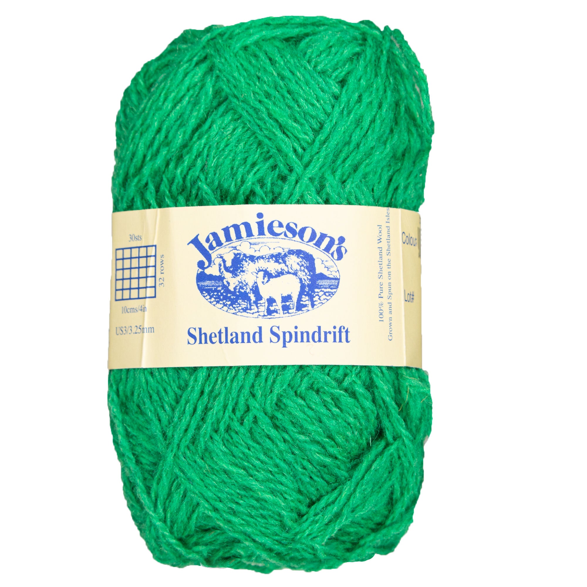 Jamieson's of Shetland Premium Spindrift Yarn - 792 Emerald