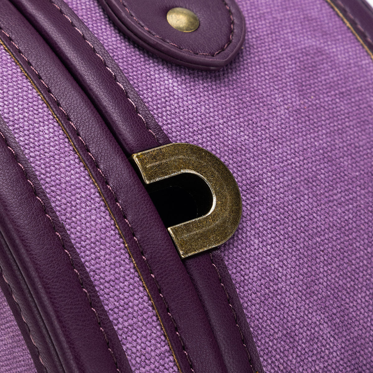 della Q Premium Maker's Hat Box - Stylish Plum for Craft Lovers