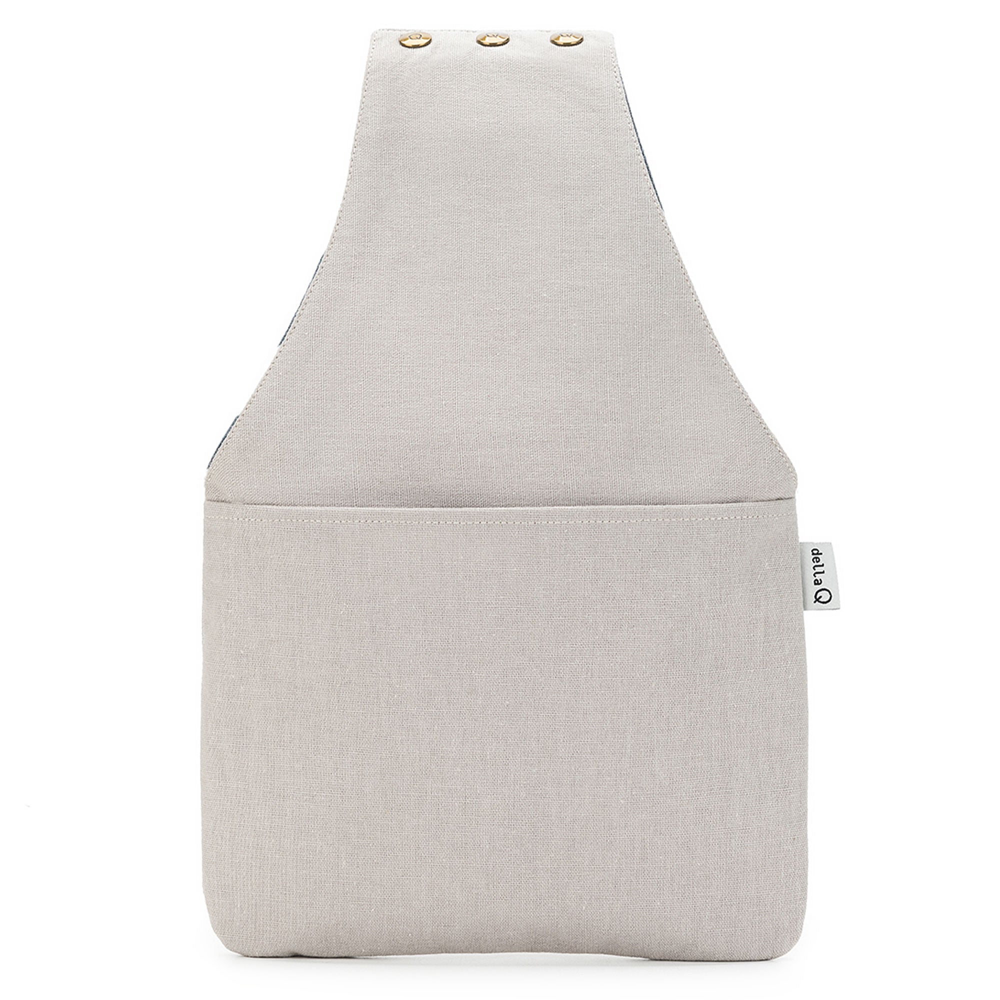 della Q Nora Linen - Pebble Lightweight Compact Wrist Bag 1300 - 1