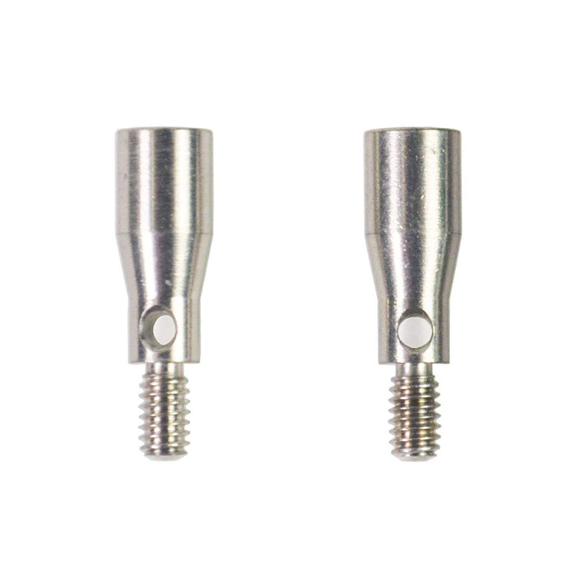 ChiaoGoo Premium Interchangeable Adapters - [S] Tip to Mini Cable (2501-AM) for Seamless Knitting