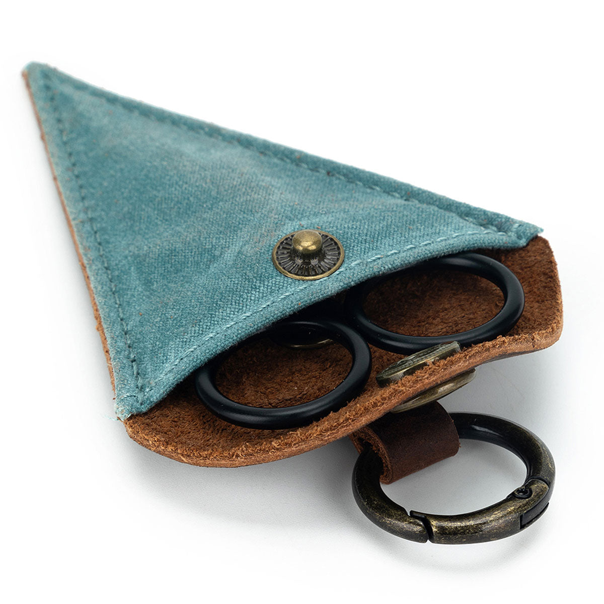della Q Cocoa Scissor Pockets - Ideal for On - the - Go Crafting
