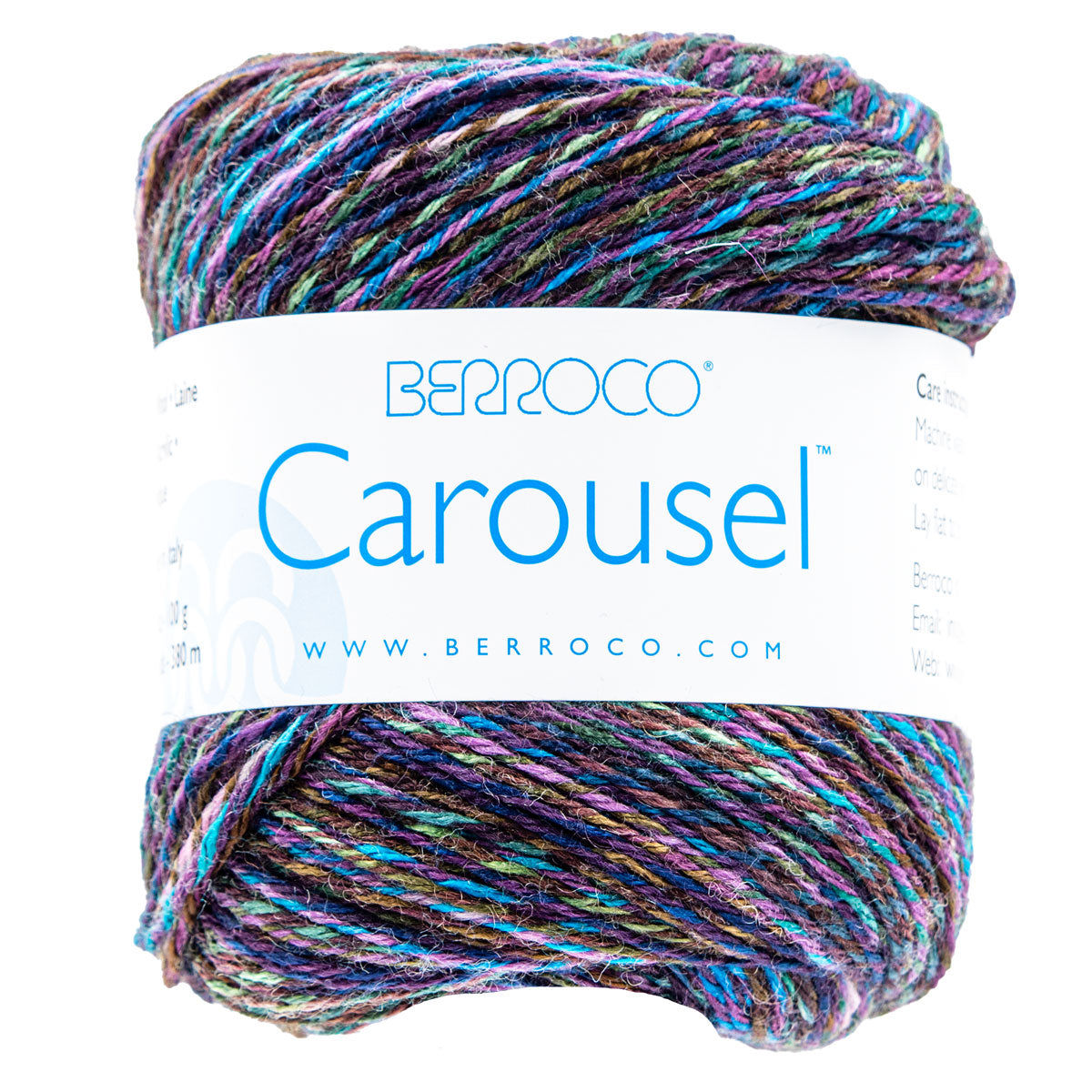Berroco Carousel Yarn - 4464 Pony Races: Vibrant and Durable Lightweight Yarn
