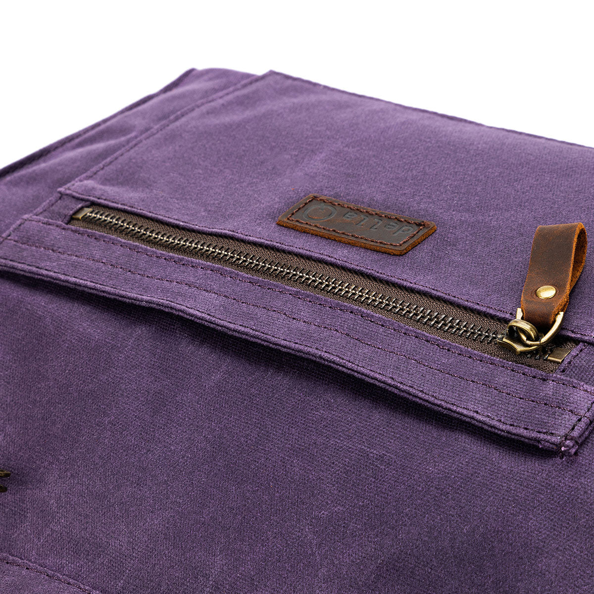 della Q Maker's Purple Canvas Rucksack - Ideal for Craft Projects