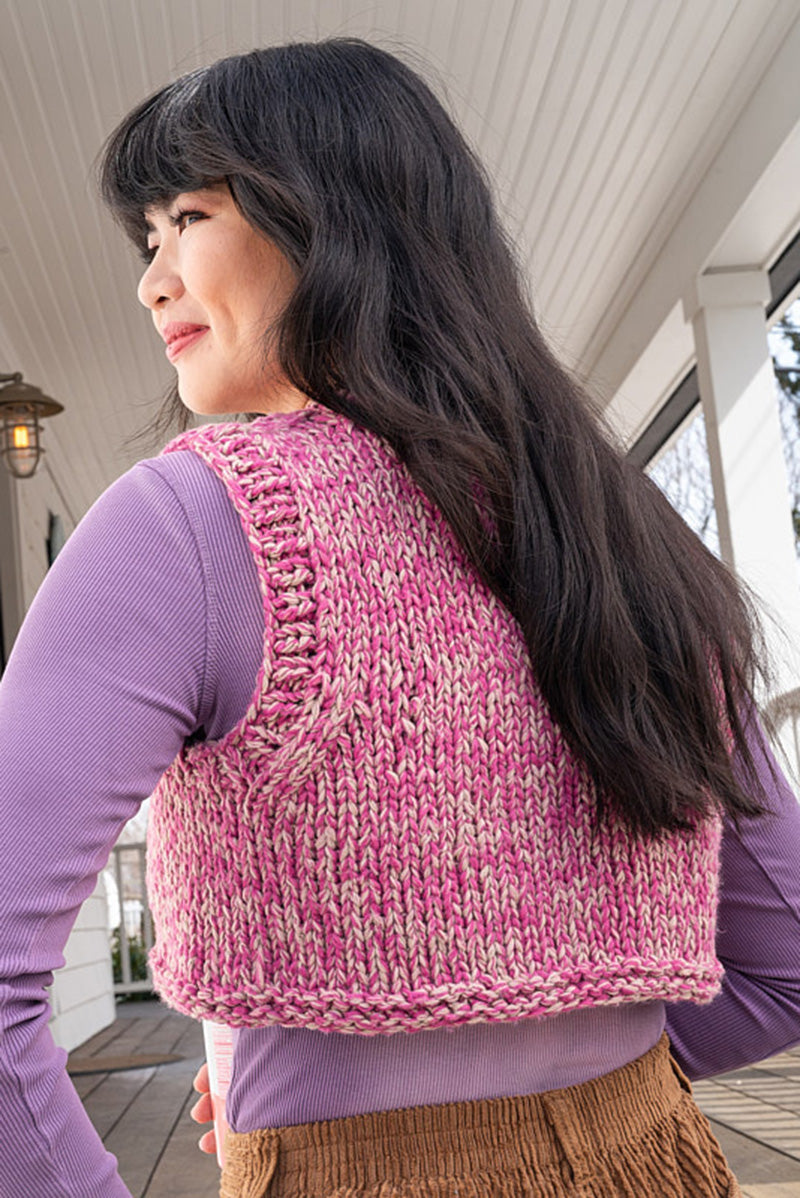 Berroco Bestie Flo Vest Knitting Patterns - Instant PDF Download
