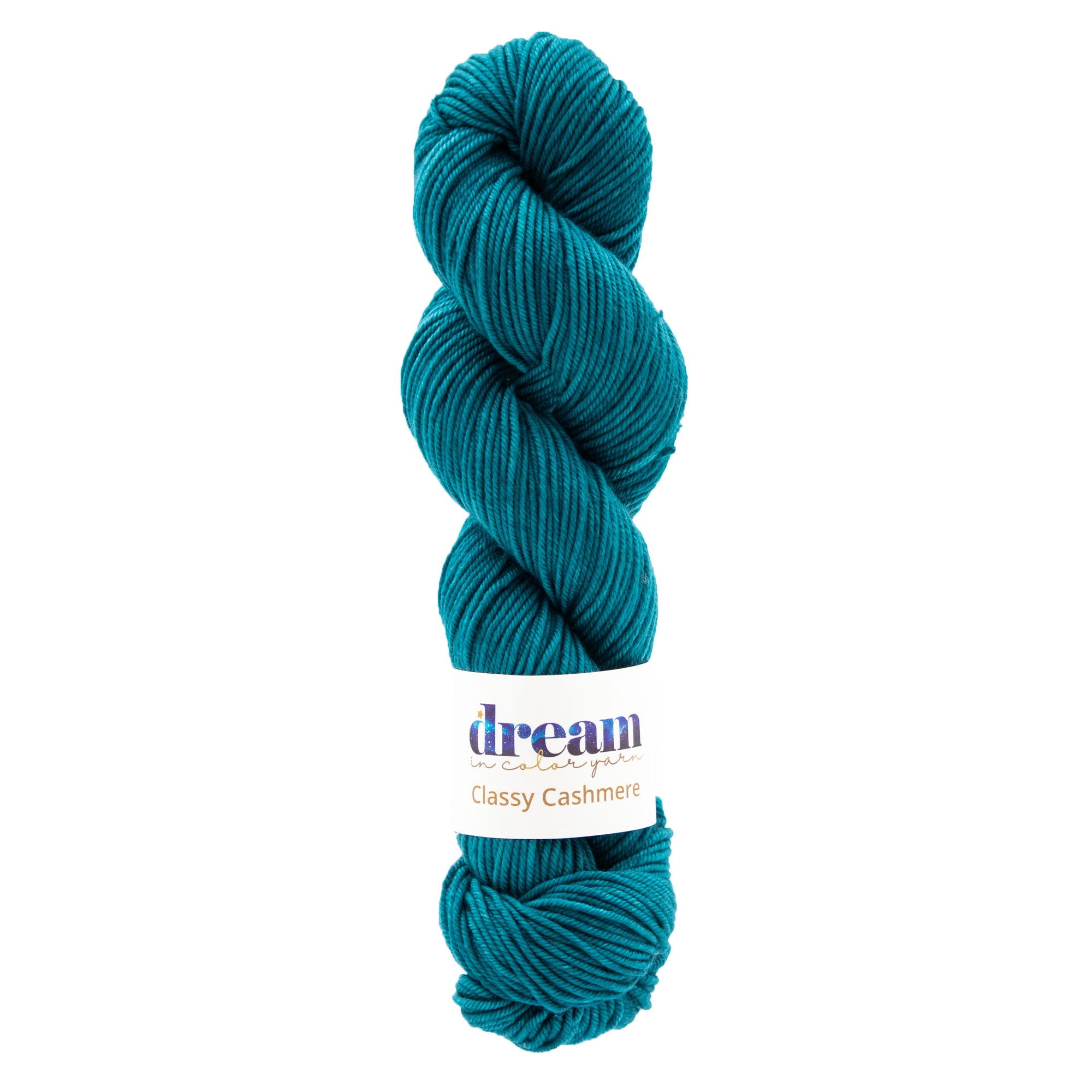 Dream in Color Classy Cashmere Luxury Yarn - Stunning Bermuda Teal 008