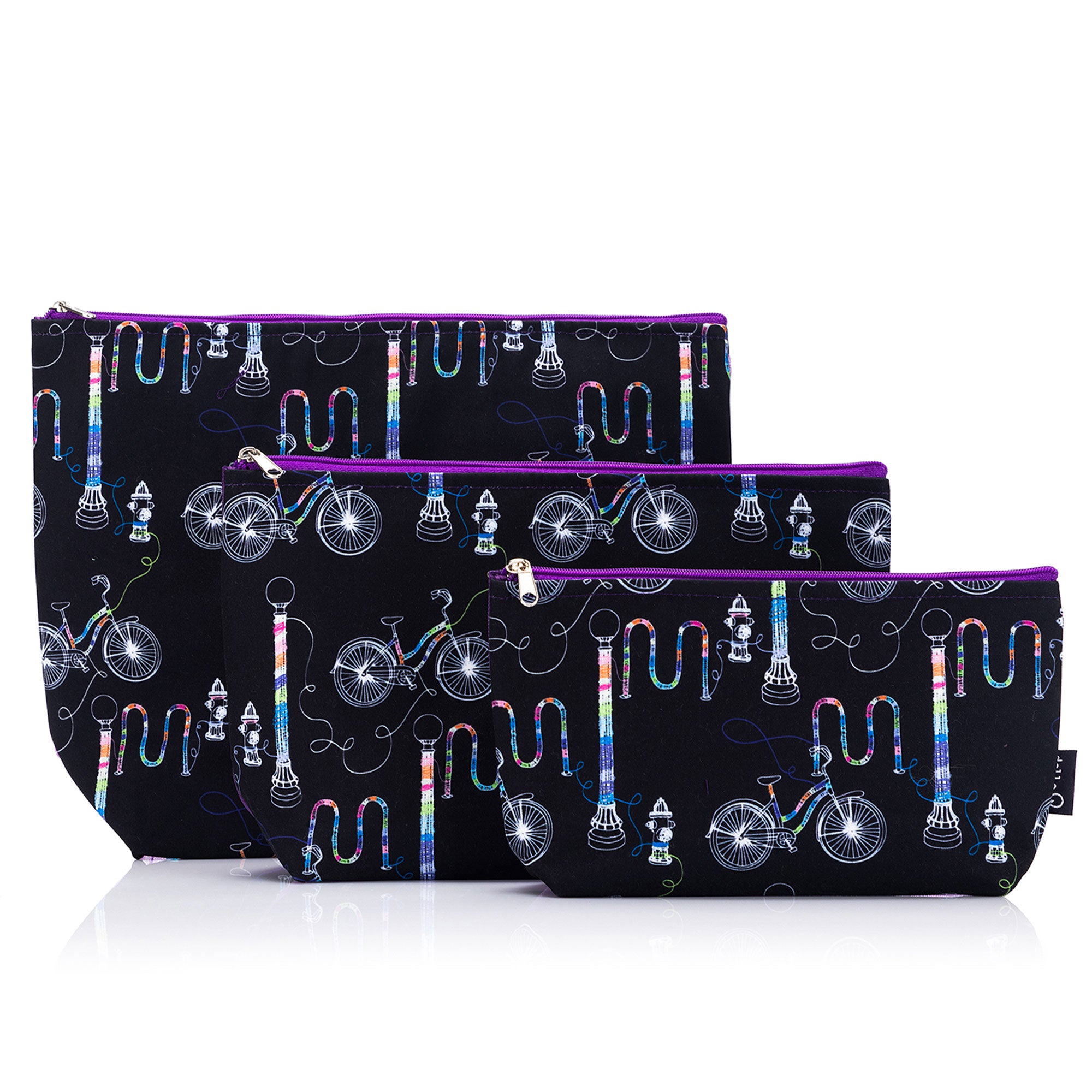 della Q Mesh + Zip Collection 1123-1 - Stunning Fabric Print Yarn Bombing Collection