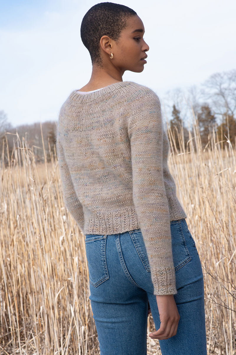 Berroco Aerial and Aerial Color Patterns - Fryda Cardigan PDF Download for Knitters