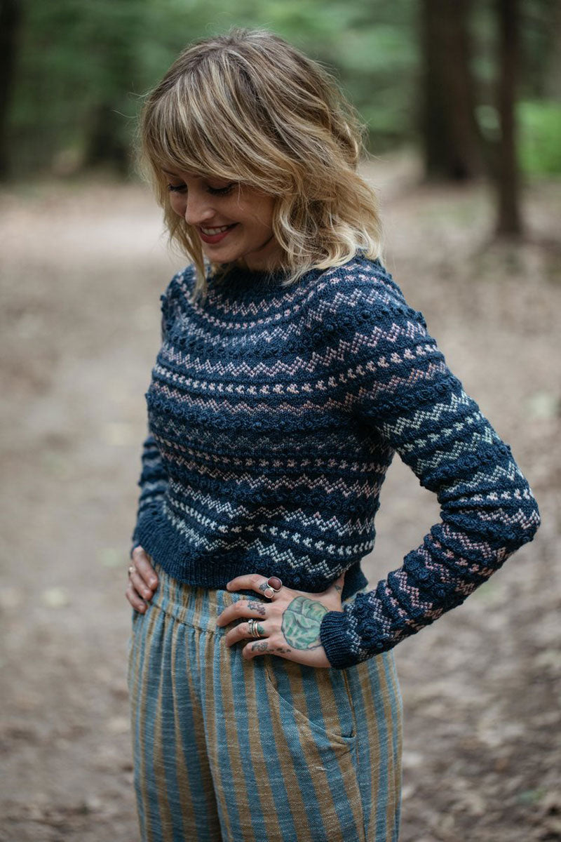 Andrea Mowry Drea Renee Knits Patterns - Stunning Stonecrop Sweater Pattern