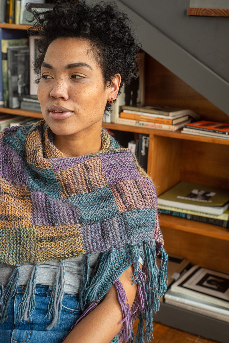 Berroco Booklet 428 - Exclusive Topaz Patterns for Marit Shawl - Instant PDF Download