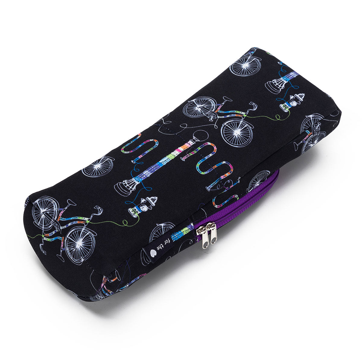 della Q Standing Needle Case - 600 - Fabulous Fabric Print Collection for Yarn Bombing