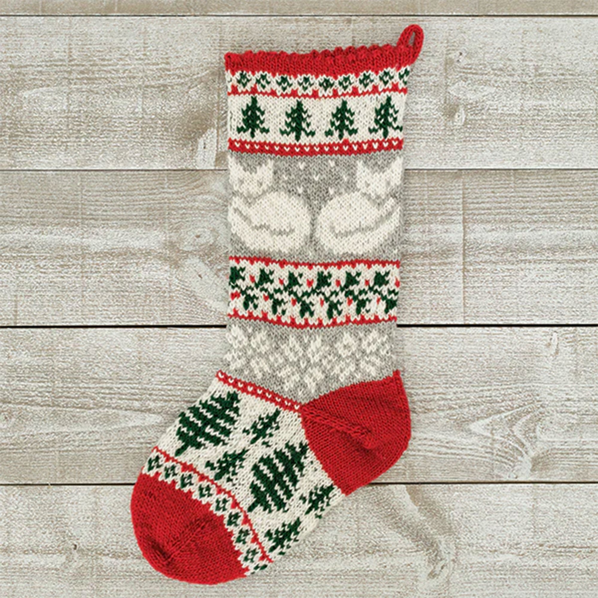 Appalachian Baby Design Cozy Fox & Forest Christmas Stocking Kits - Handmade Holiday Craft