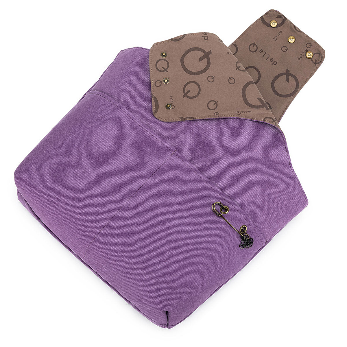 della Q Nora Bucket Bag - Plum: The Perfect Yarn and Craft Companion