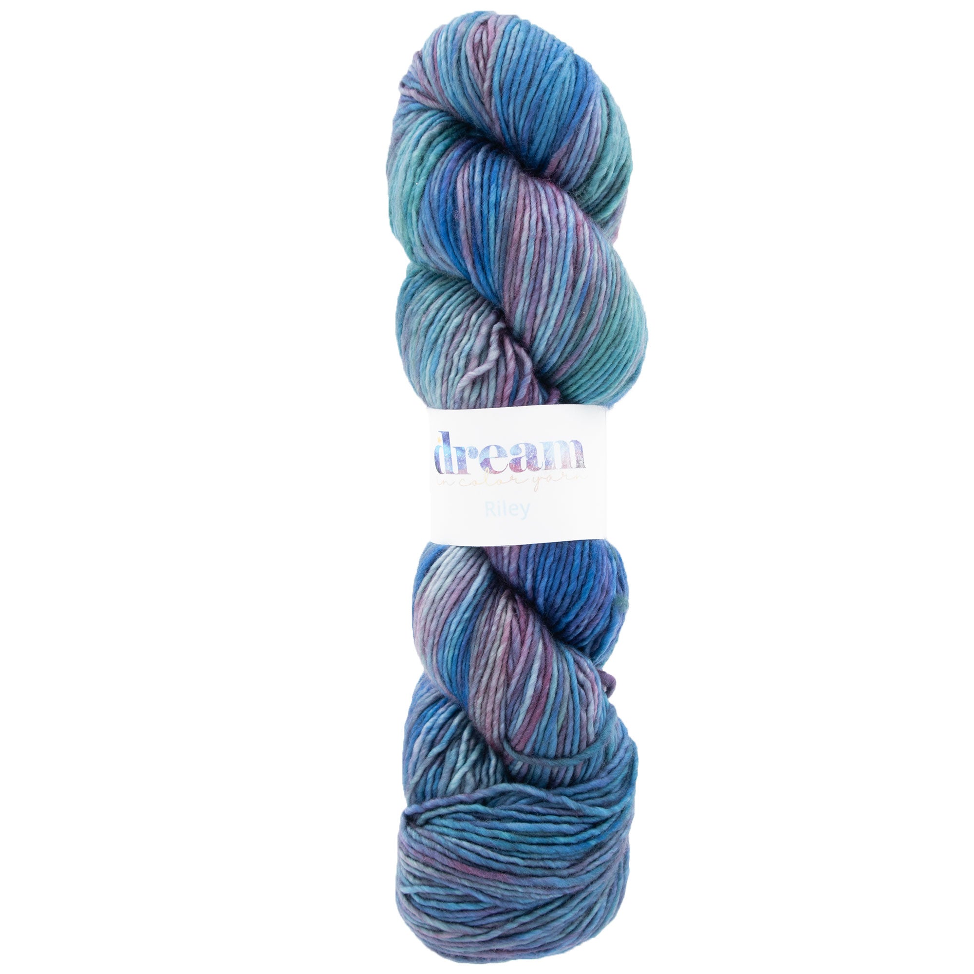 Dream in Color Riley Yarn - Cloudy: Soft Superwash Merino Worsted Yarn