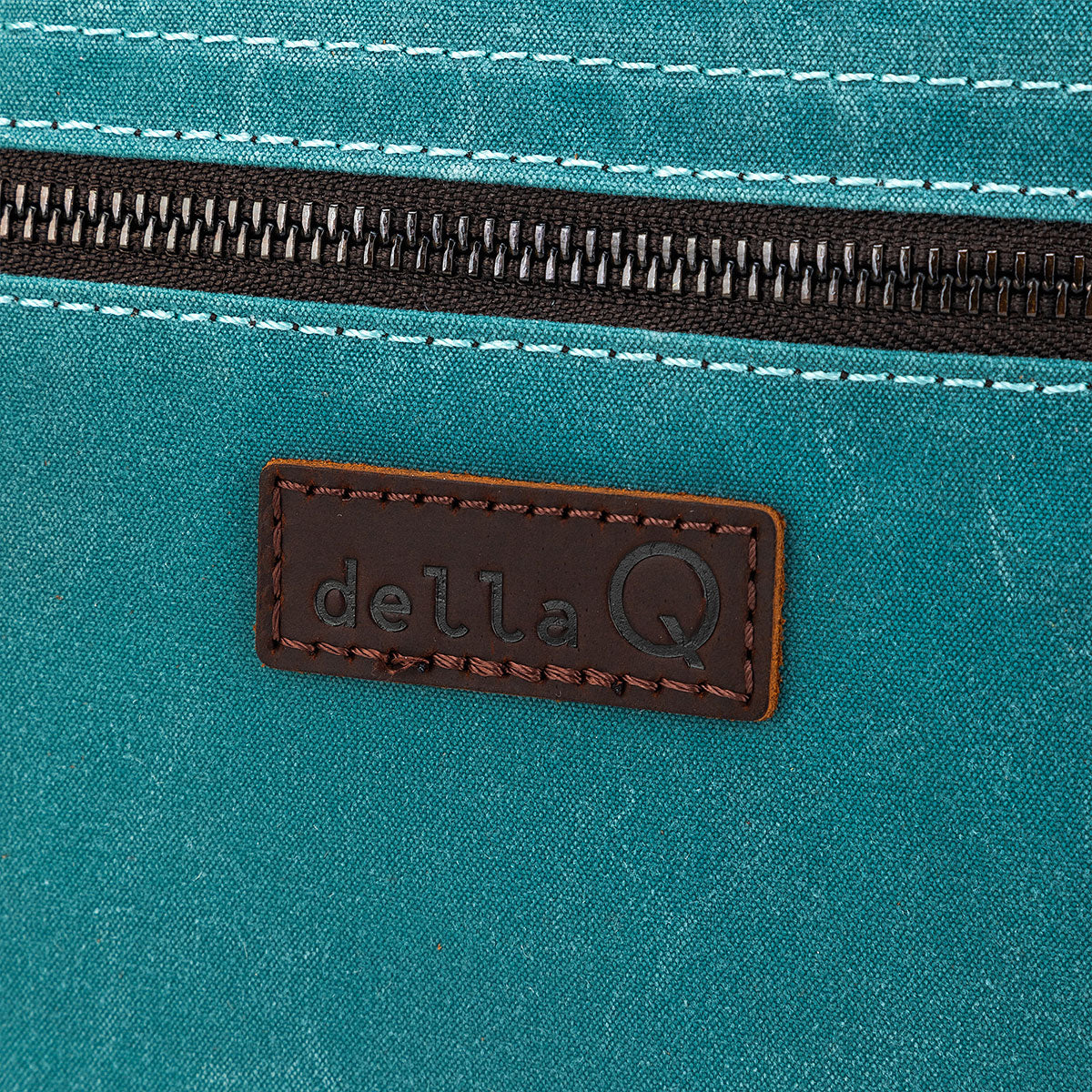 della Q Maker's Teal Canvas Rucksack - The All - in - One Crafting Essential