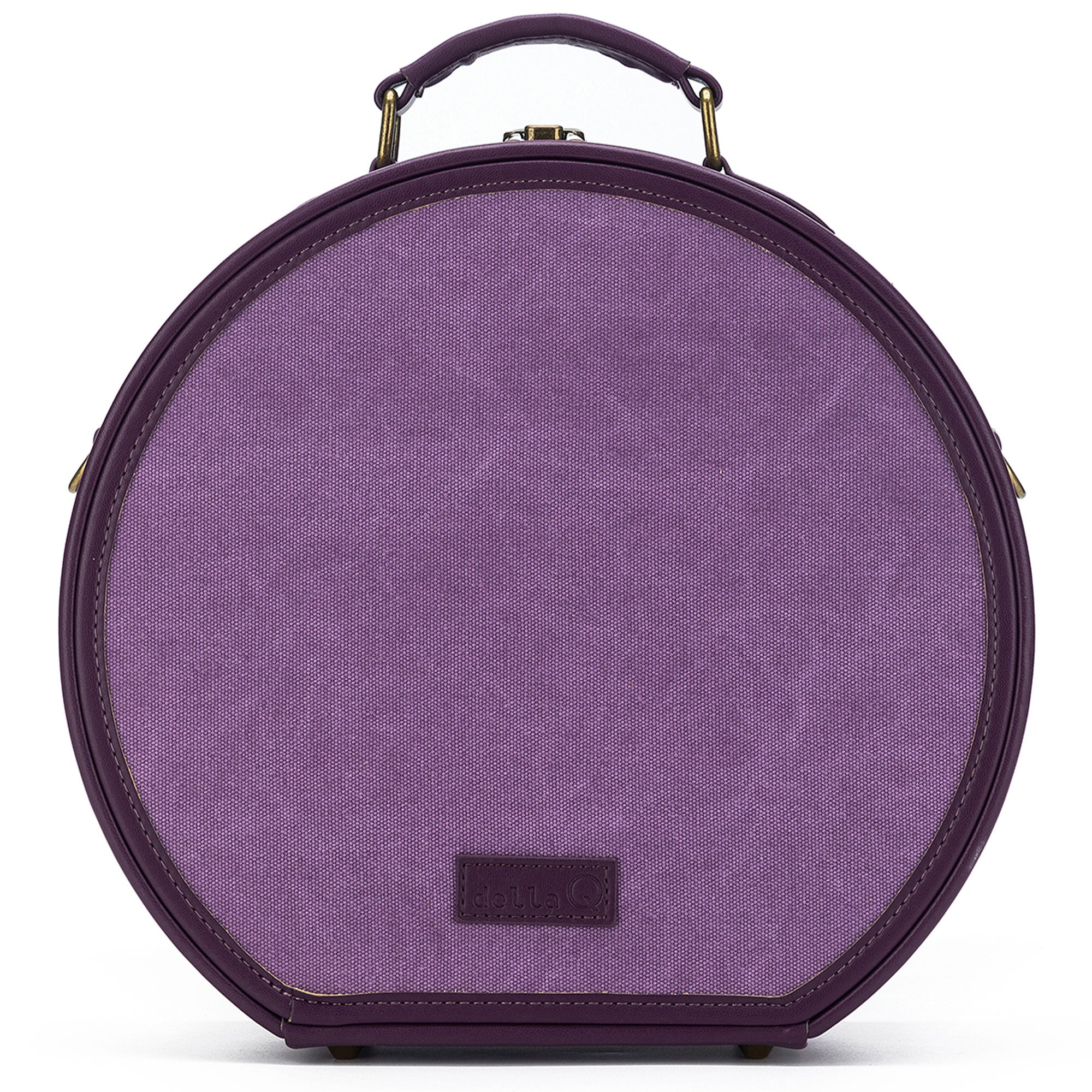 della Q Premium Maker's Hat Box - Stylish Plum for Craft Lovers