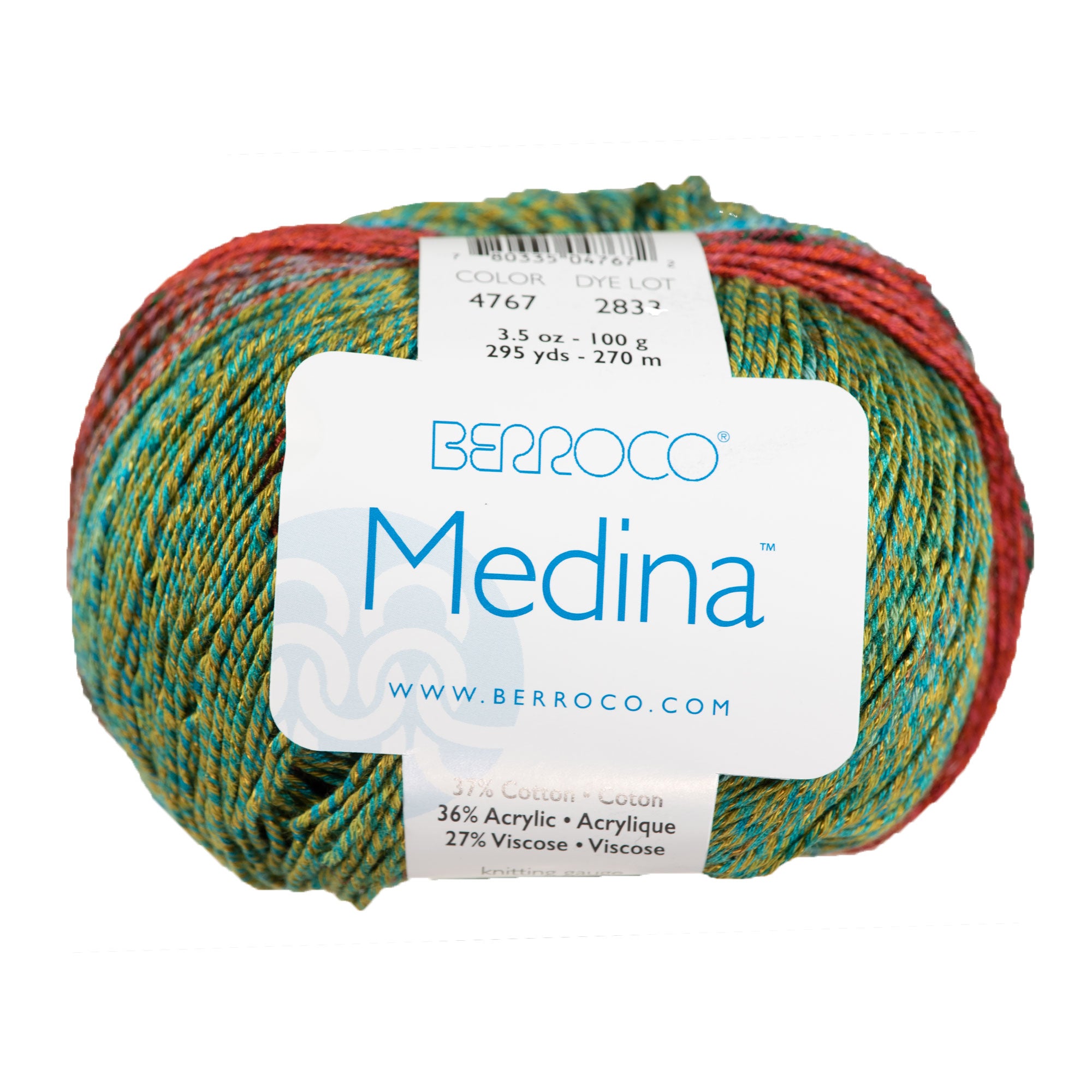 Berroco Medina DK-Weight Yarn - 4767 Oran: Ideal for Summer Projects