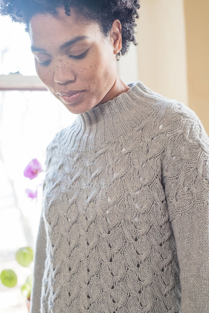 Berroco Fall 2022 Collection - Stylish Efa Pullover Knitting Patterns - Instant PDF Download