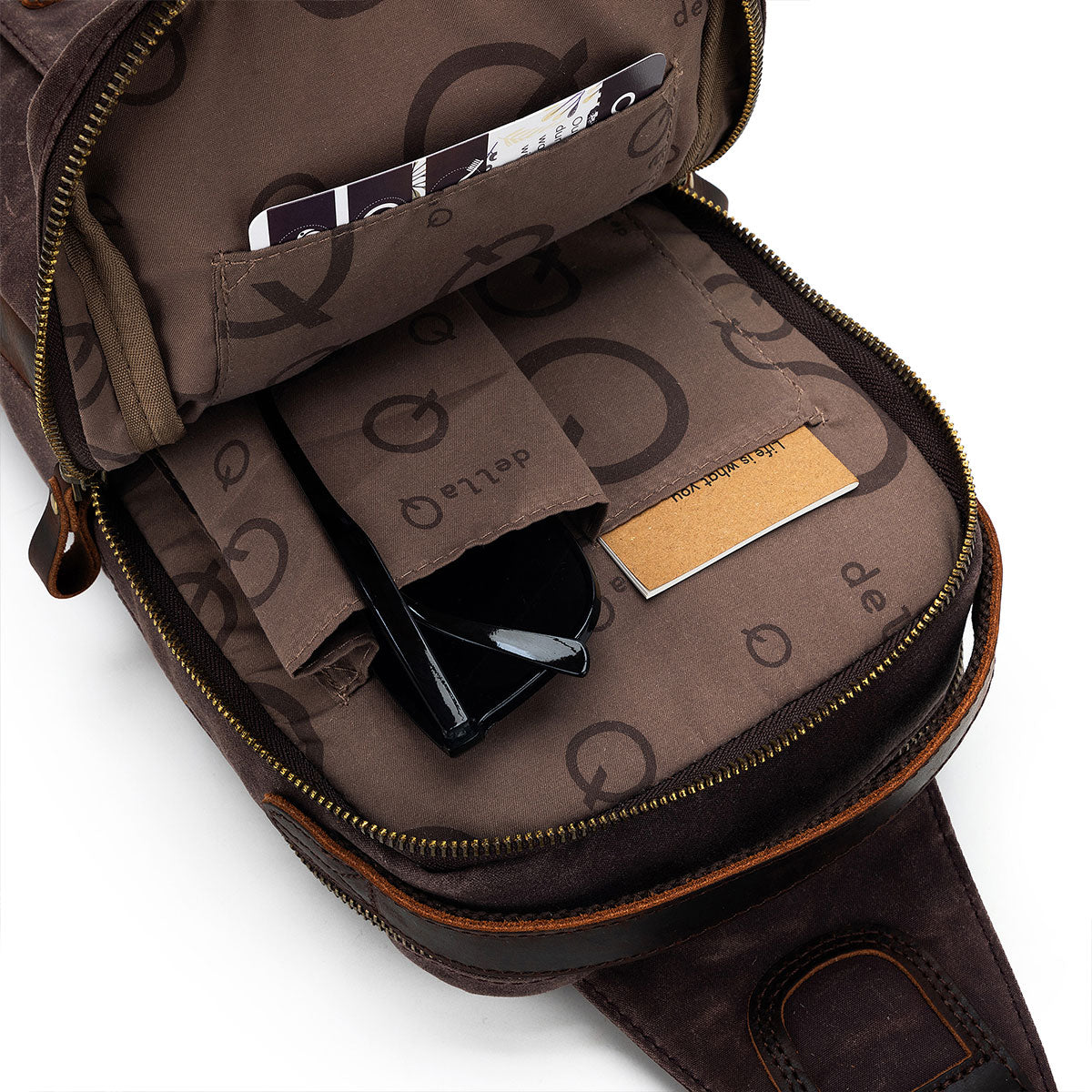 della Q Maker's Mini Cocoa Messenger - Stylish and Portable