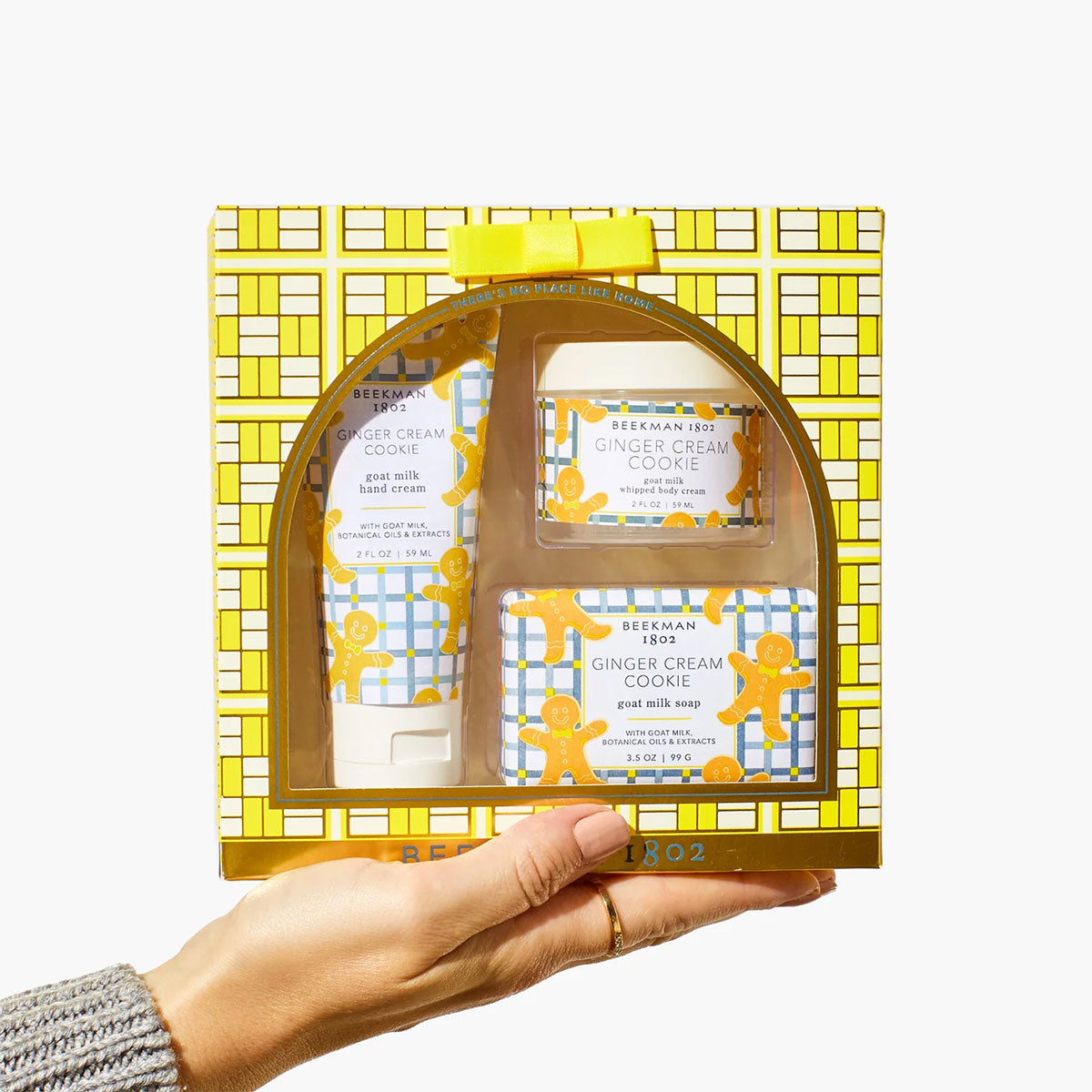 Beekman 1802 Ginger Cream Cookie Luxury Travel Gift Sets