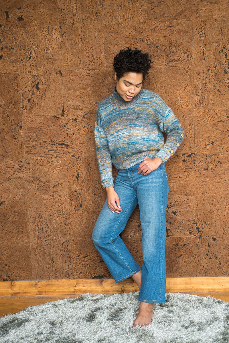 Berroco Booklet 428 - Exclusive Topaz Patterns - Rika Pullover PDF Download