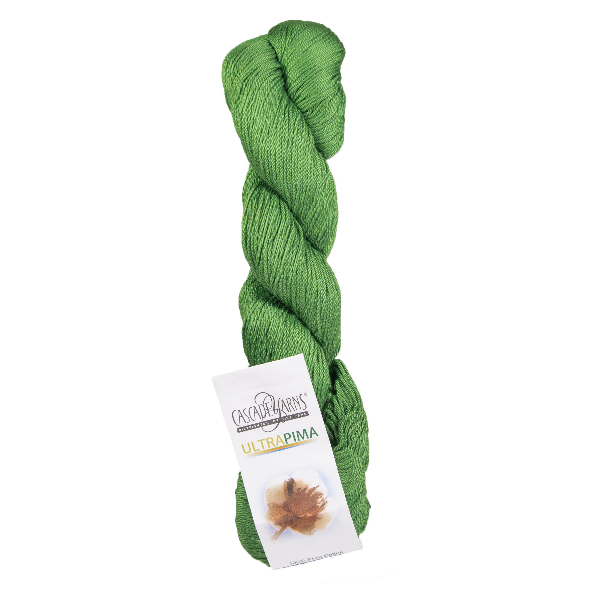 Cascade Yarns Ultra Soft Pima Cotton Yarn - 3740 Sprout for Spring and Summer Crafts