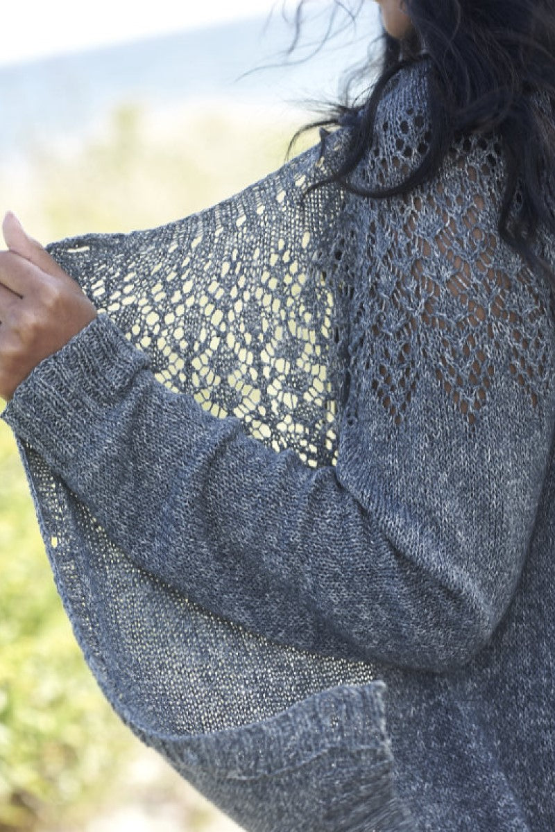 Berroco Mantra Stonewash Collection - Ipswich Cardigan Knitting Patterns - PDF Download