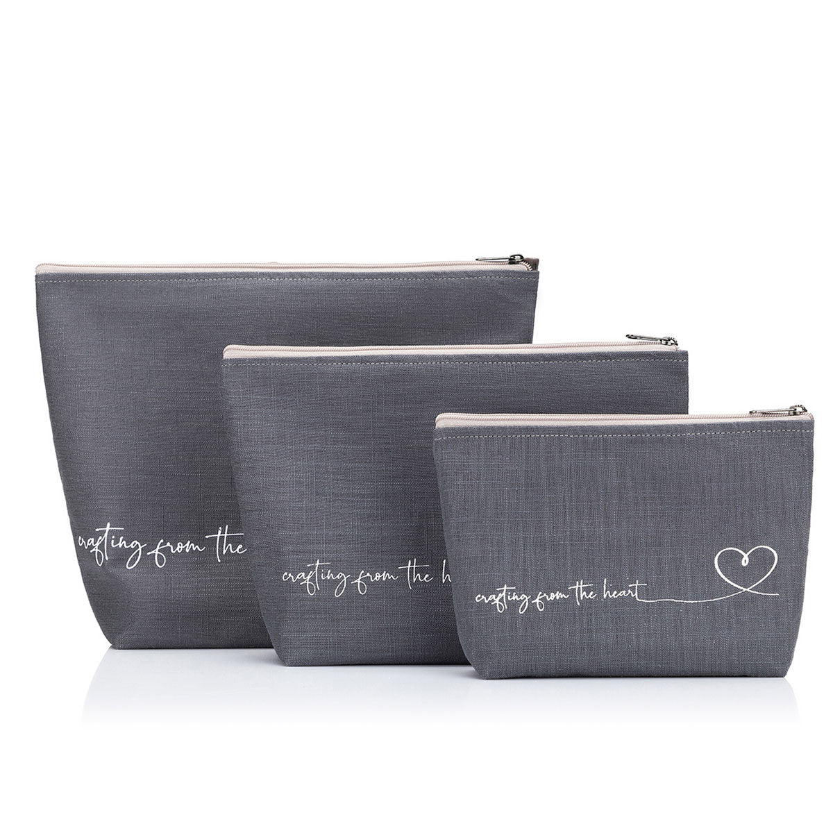 della Q Premium Mesh + Zip Collection 1123-1 - Stylish Linen in Slate Color