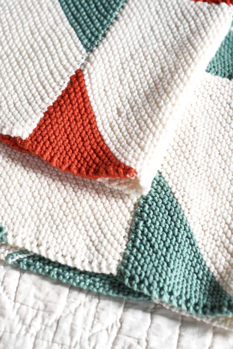 Berroco Comfort Fall 2018 Collection - Kinglet Baby Blanket Knitting Patterns - Instant PDF Download